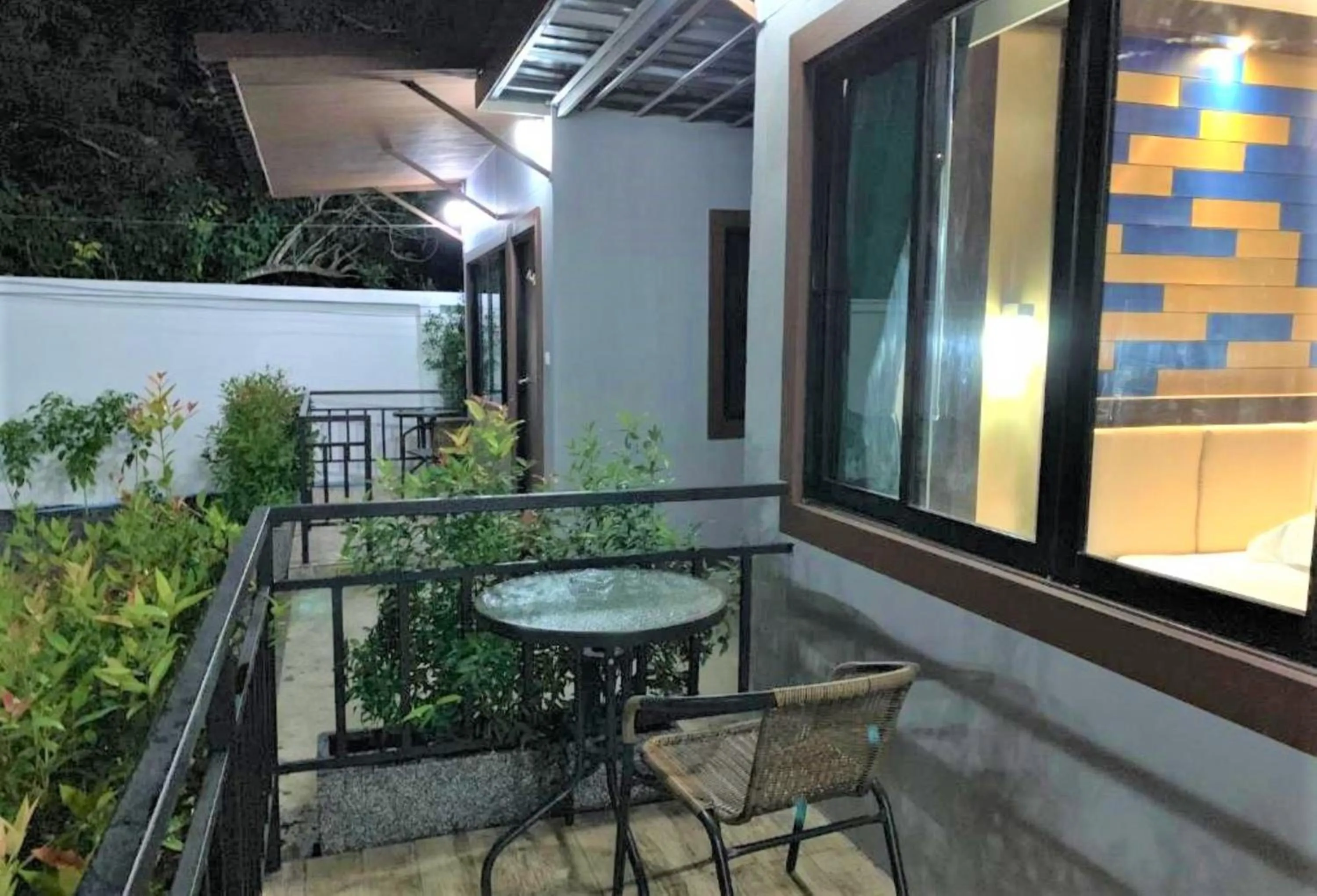 Patio in Thalang resort