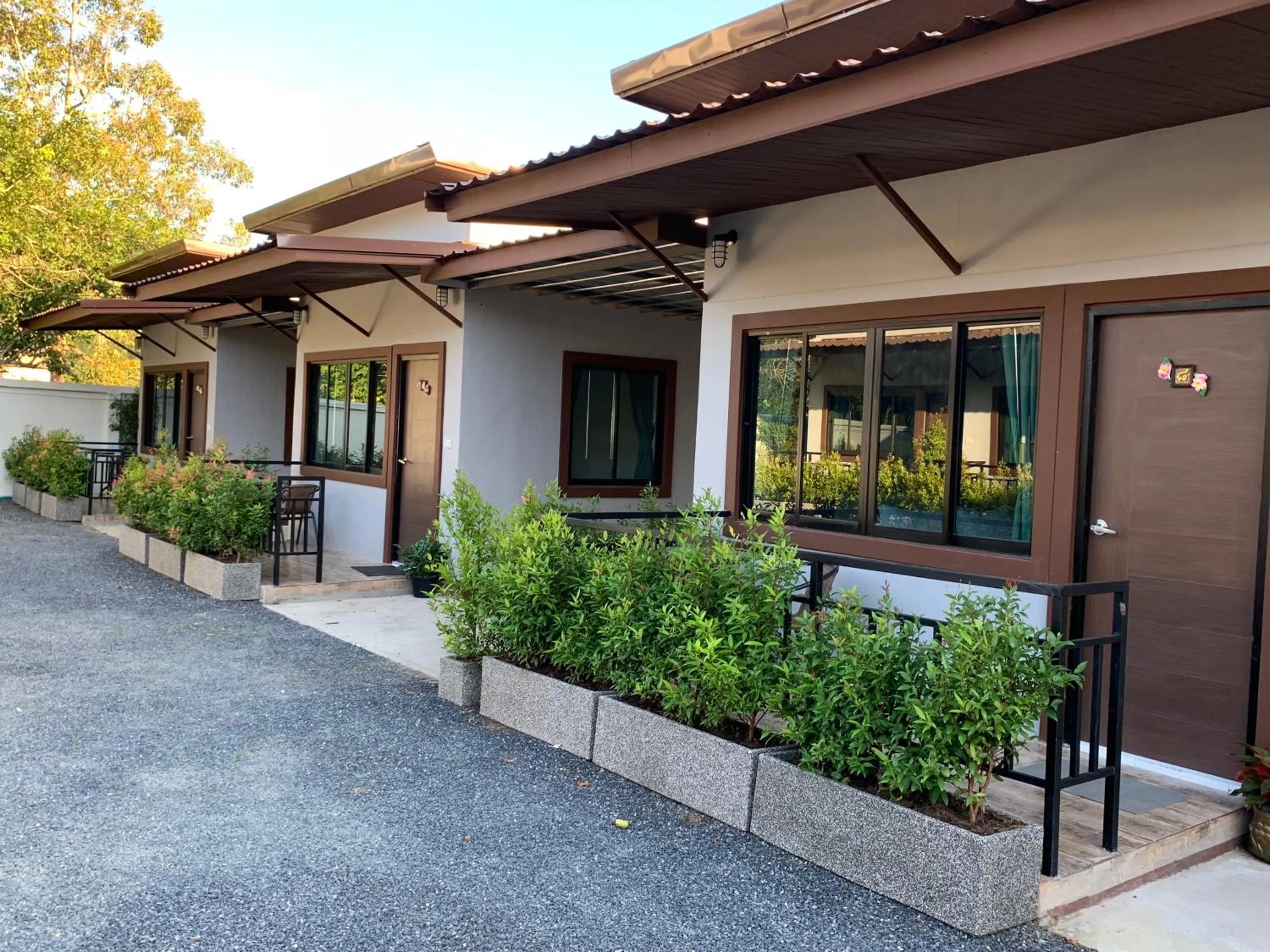 Property building in Thalang resort