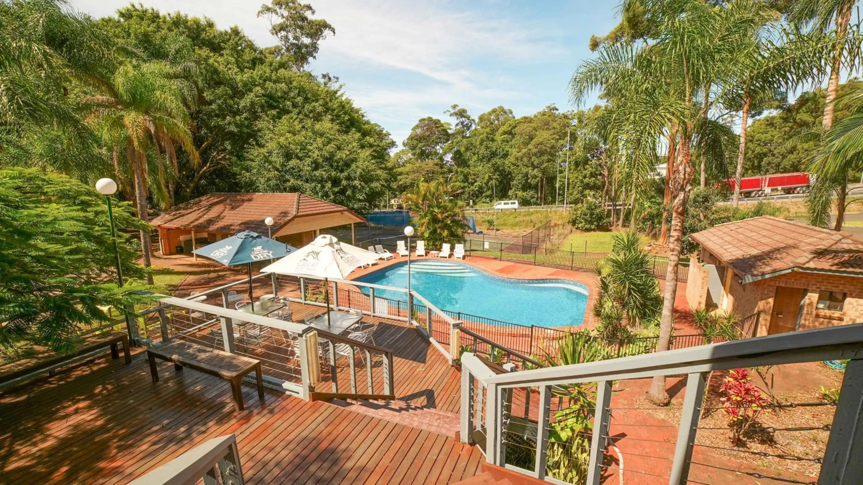 Balcony/Terrace in Country 2 Coast Motor Inn Coffs Harbour