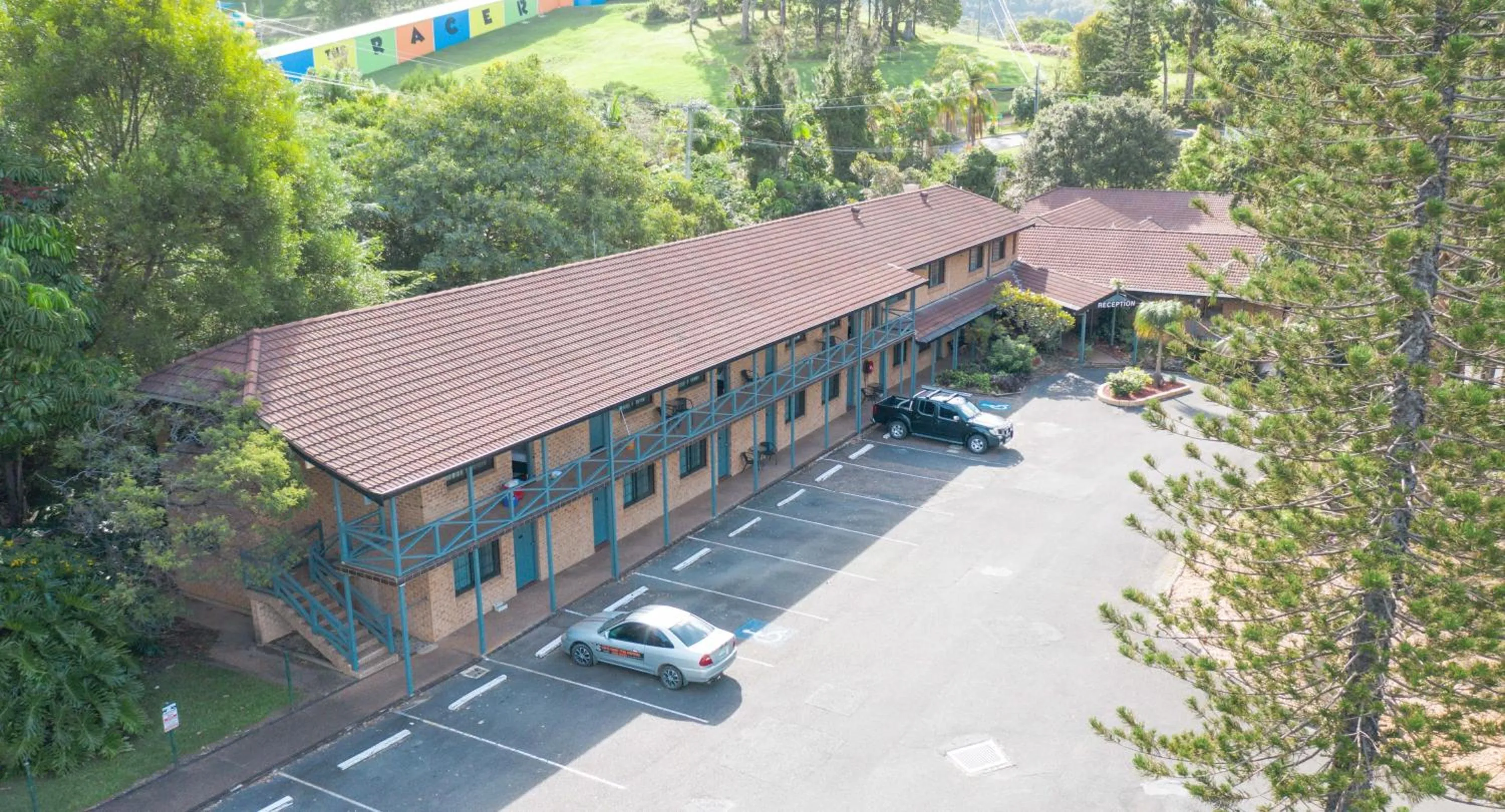 Bird's eye view in Country 2 Coast Motor Inn Coffs Harbour