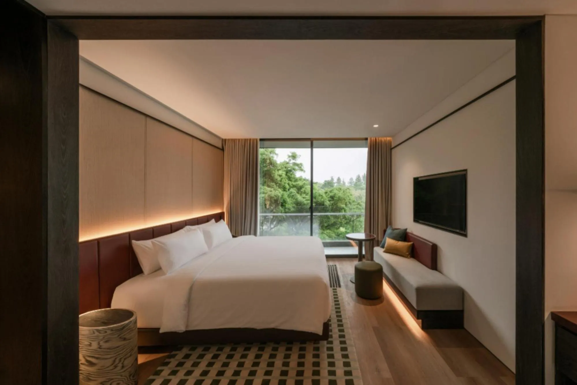 Bedroom, Bed in Hotel Neo+ Green Savana Sentul City