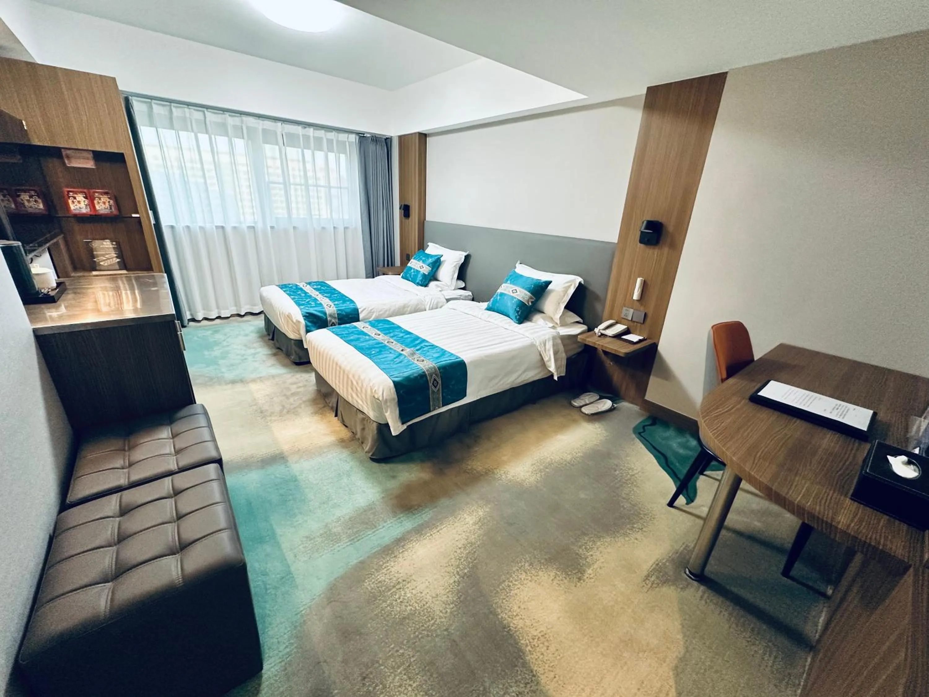 Bed in The North Garden Hotel Beijing Wangfujing