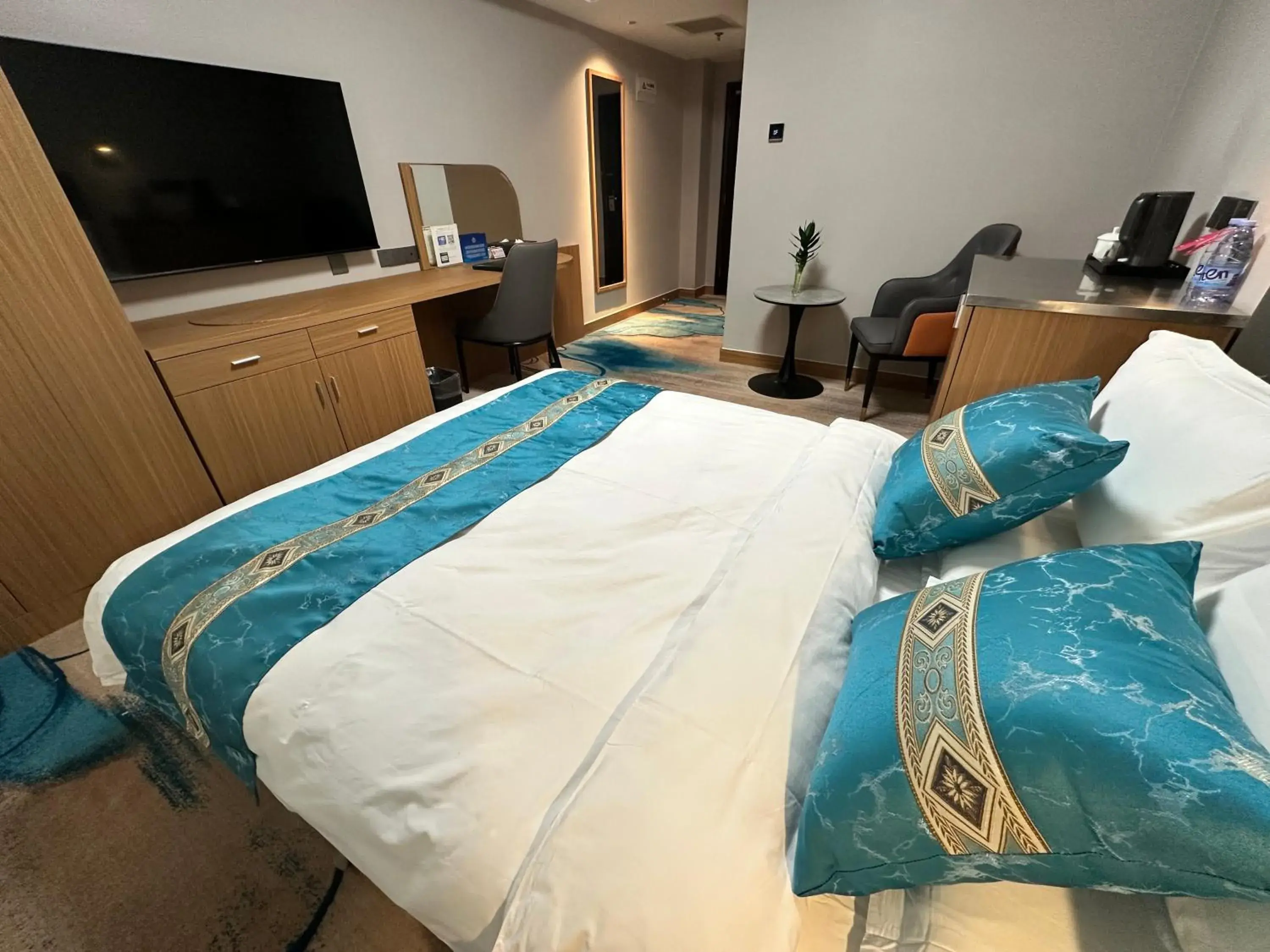 Bed in The North Garden Hotel Beijing Wangfujing Bed in The North Garden Hotel Beijing Wangfujing