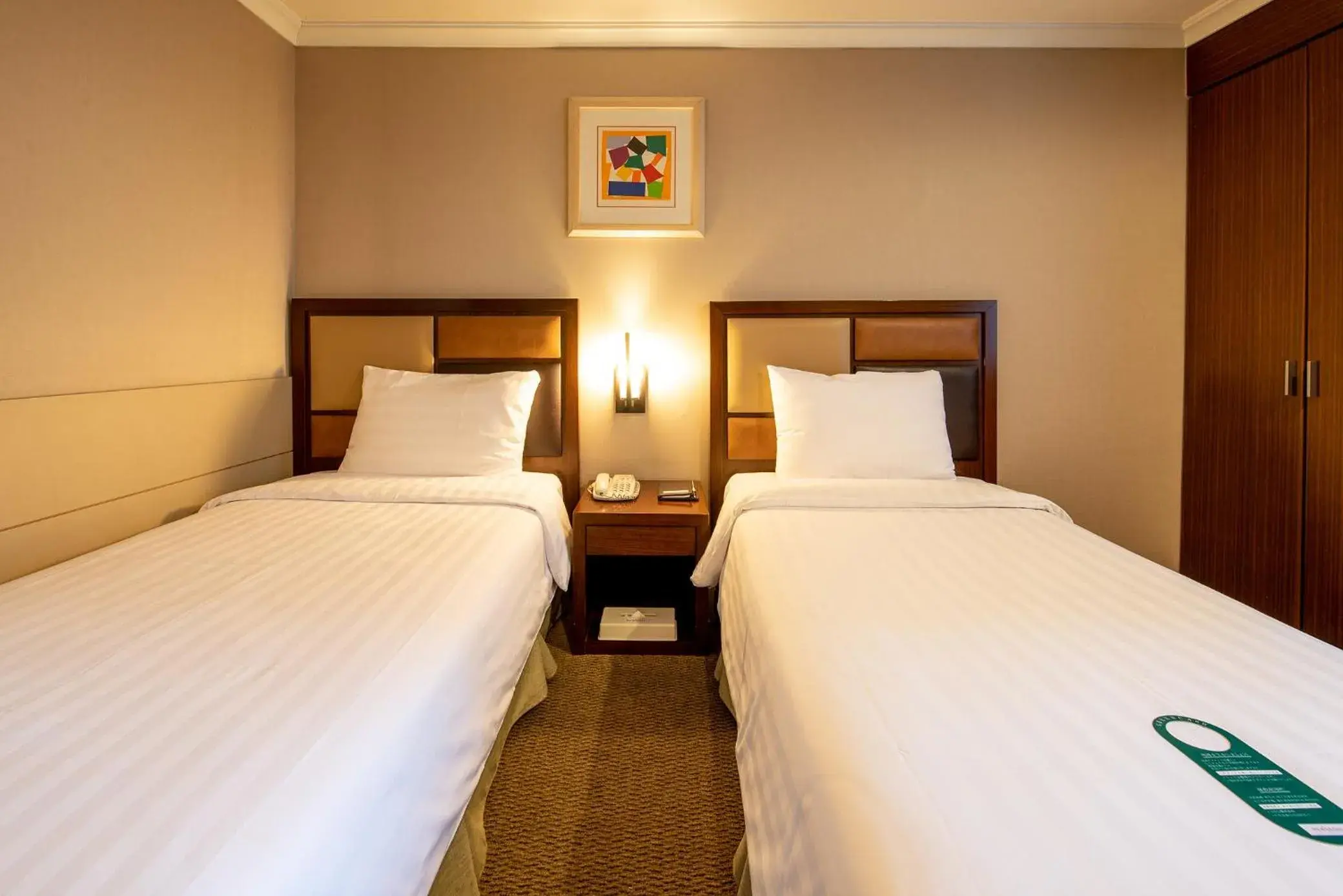 Bed in New Seoul Hotel Myeongdong Bed in New Seoul Hotel Myeongdong