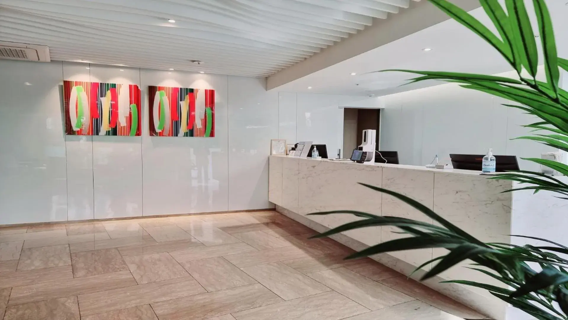 Lobby or reception in New Seoul Hotel Myeongdong Lobby or reception in New Seoul Hotel Myeongdong