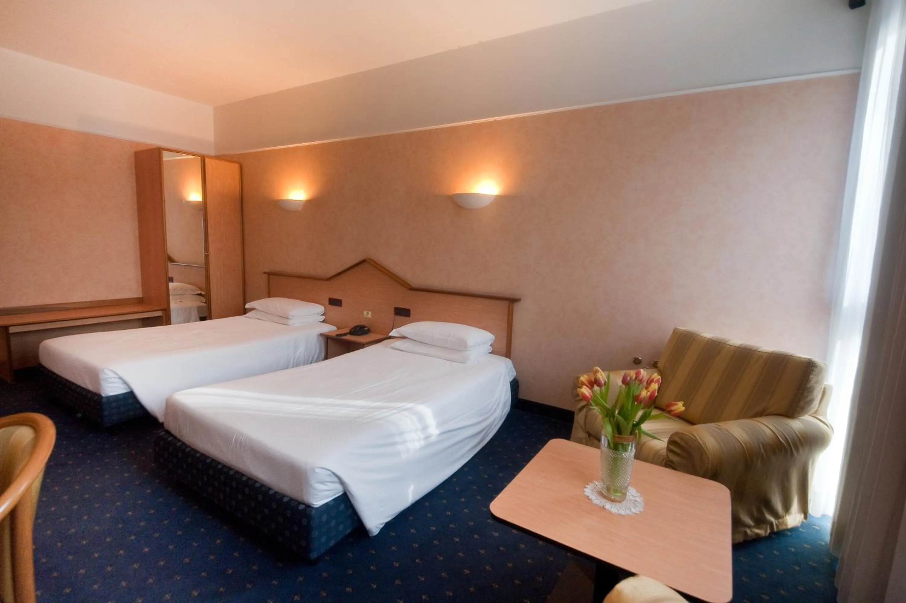 Bed in Hotel Le Sorgenti