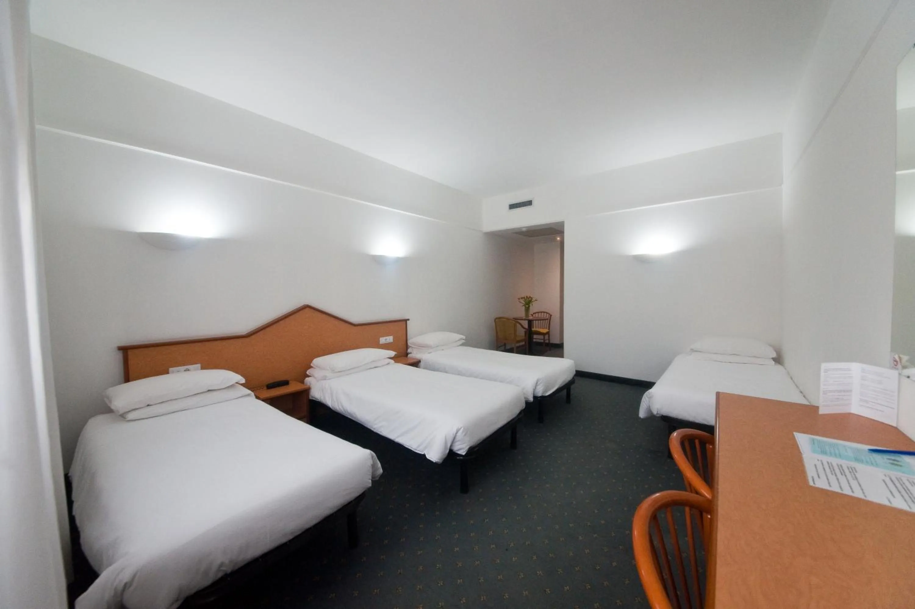 Bed in Hotel Le Sorgenti