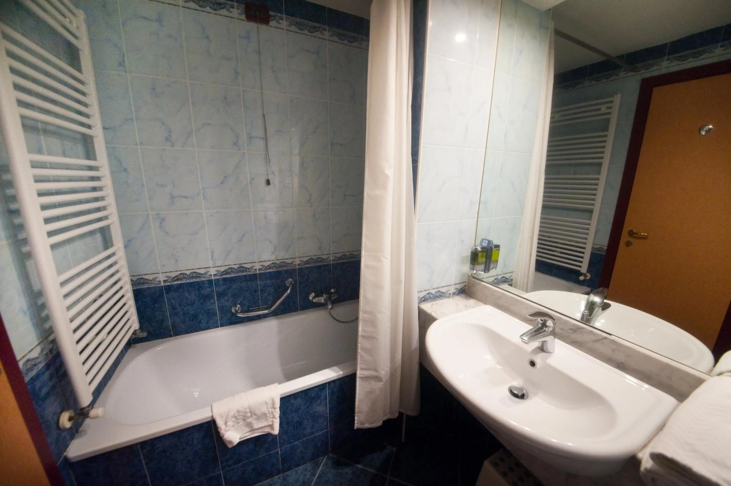 Bathroom in Hotel Le Sorgenti