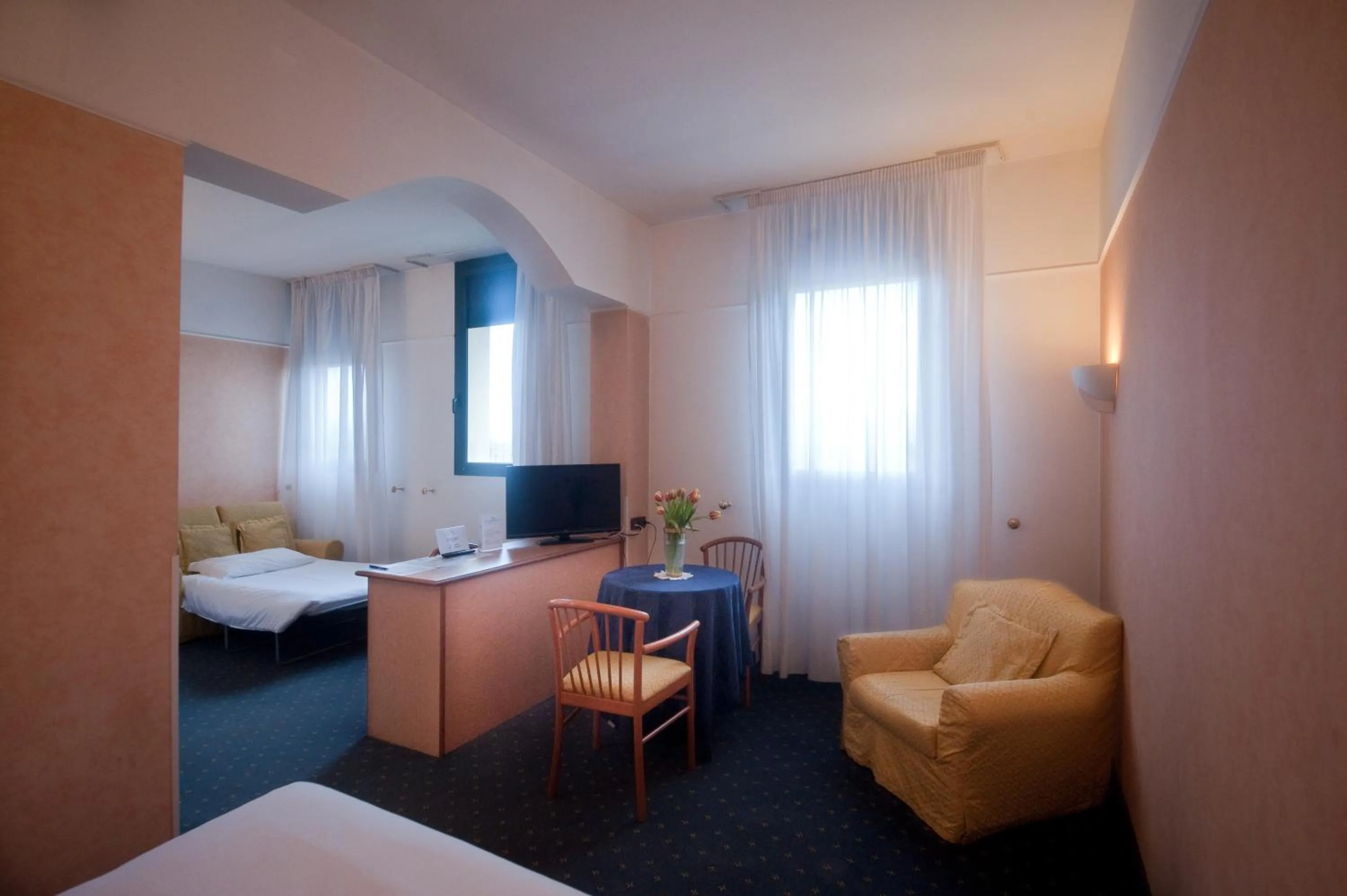 Bed in Hotel Le Sorgenti