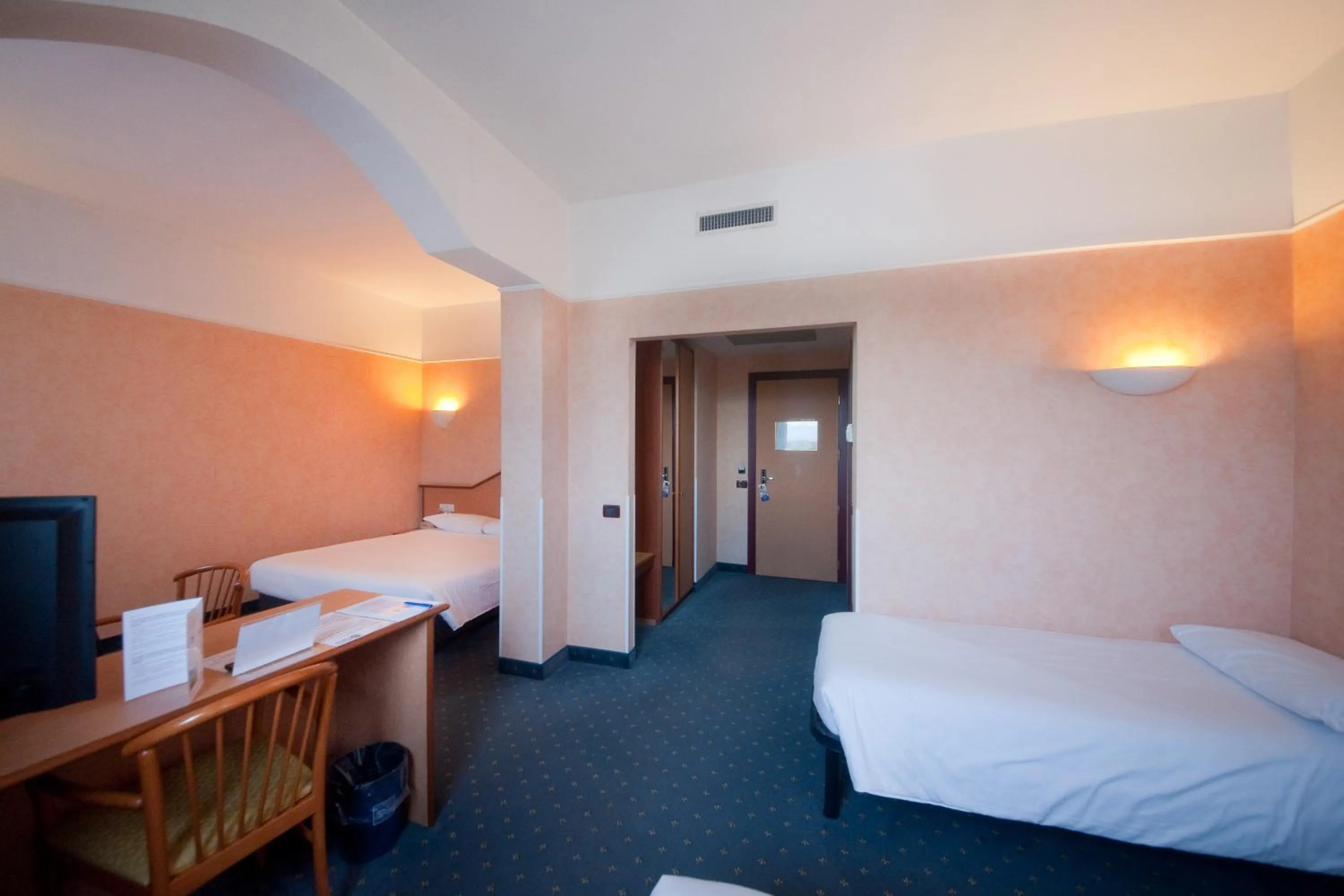 Bed in Hotel Le Sorgenti