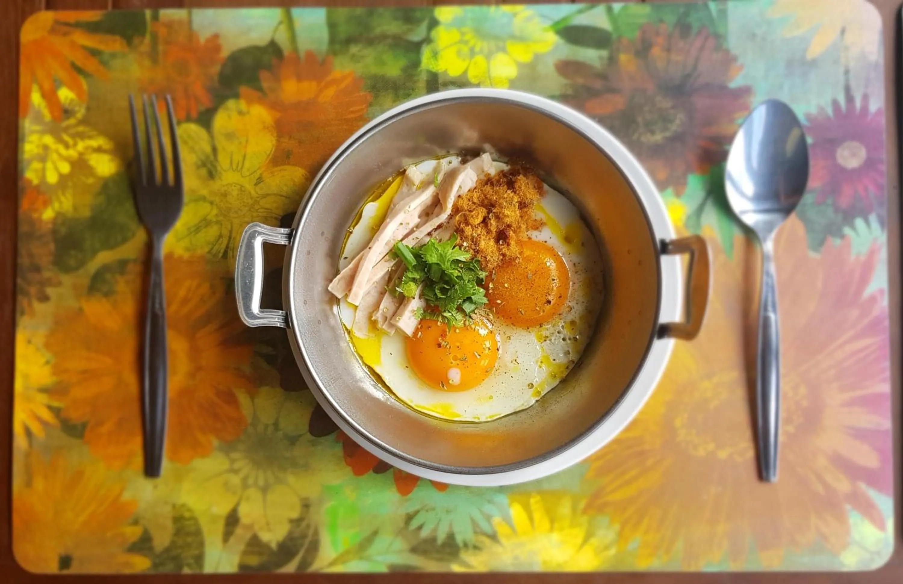 Asian breakfast in Hug Jang Loei Garden & Resort