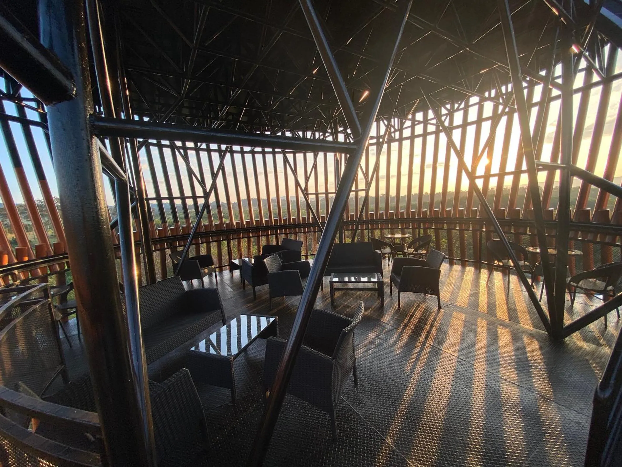 Seating area in Hug Jang Loei Garden & Resort