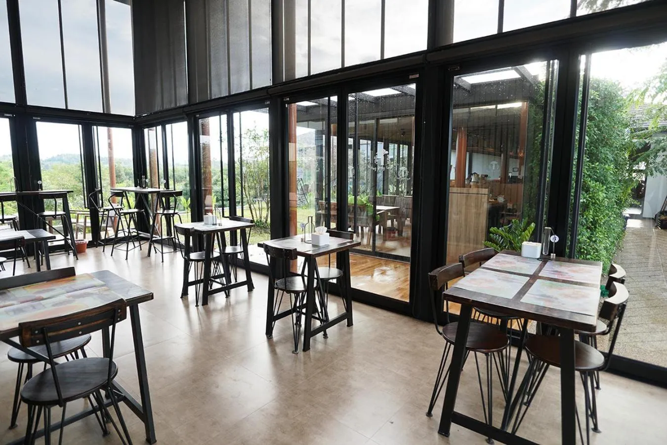 Seating area in Hug Jang Loei Garden & Resort