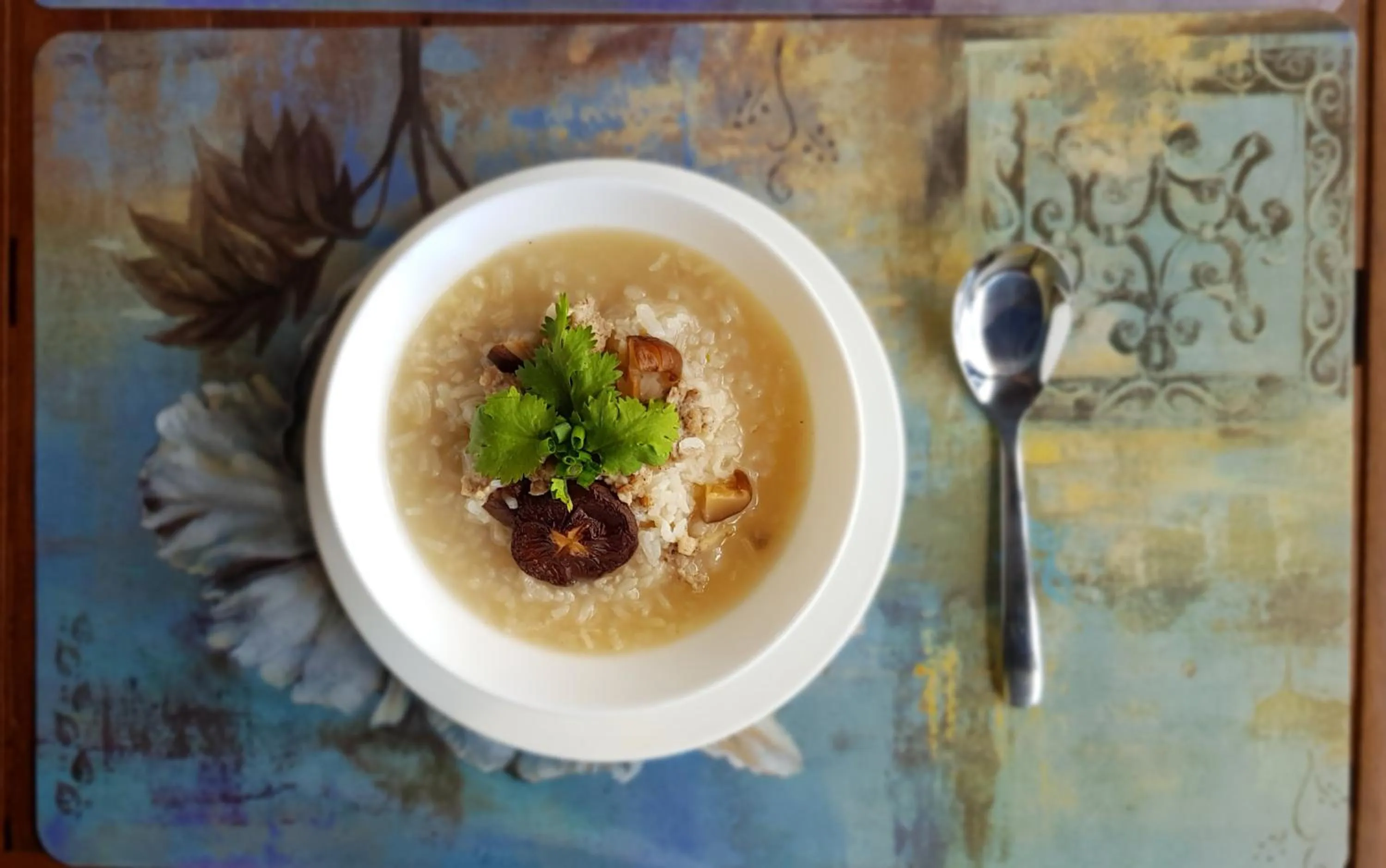 Asian breakfast in Hug Jang Loei Garden & Resort