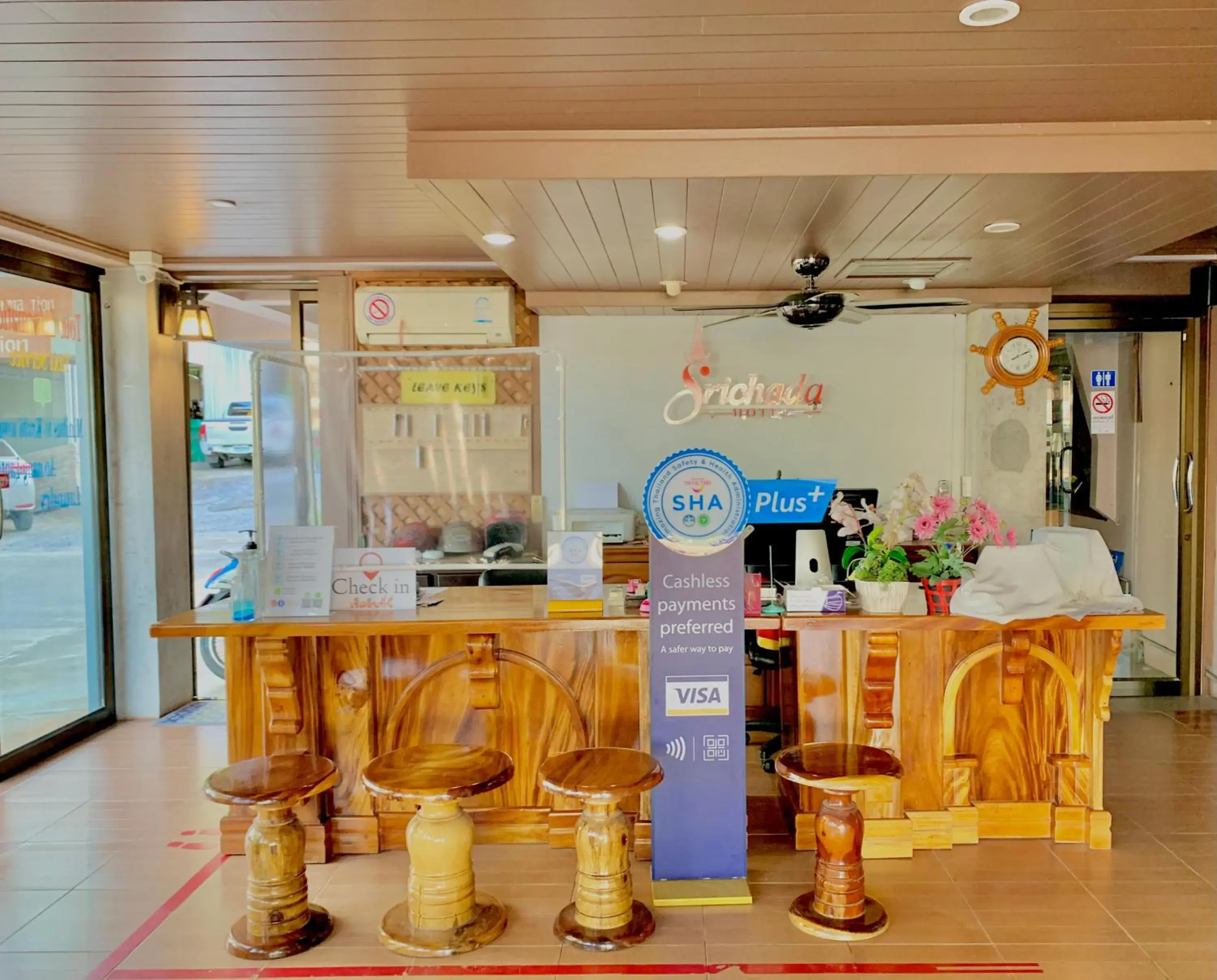 Lobby or reception in Srichada Hotel Khaolak - SHA Extra Plus Lobby or reception in Srichada Hotel Khaolak - SHA Extra Plus