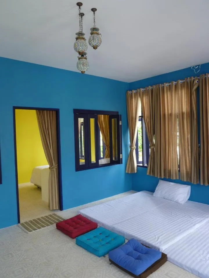 Bed in Laemsing Whitehouse Resort