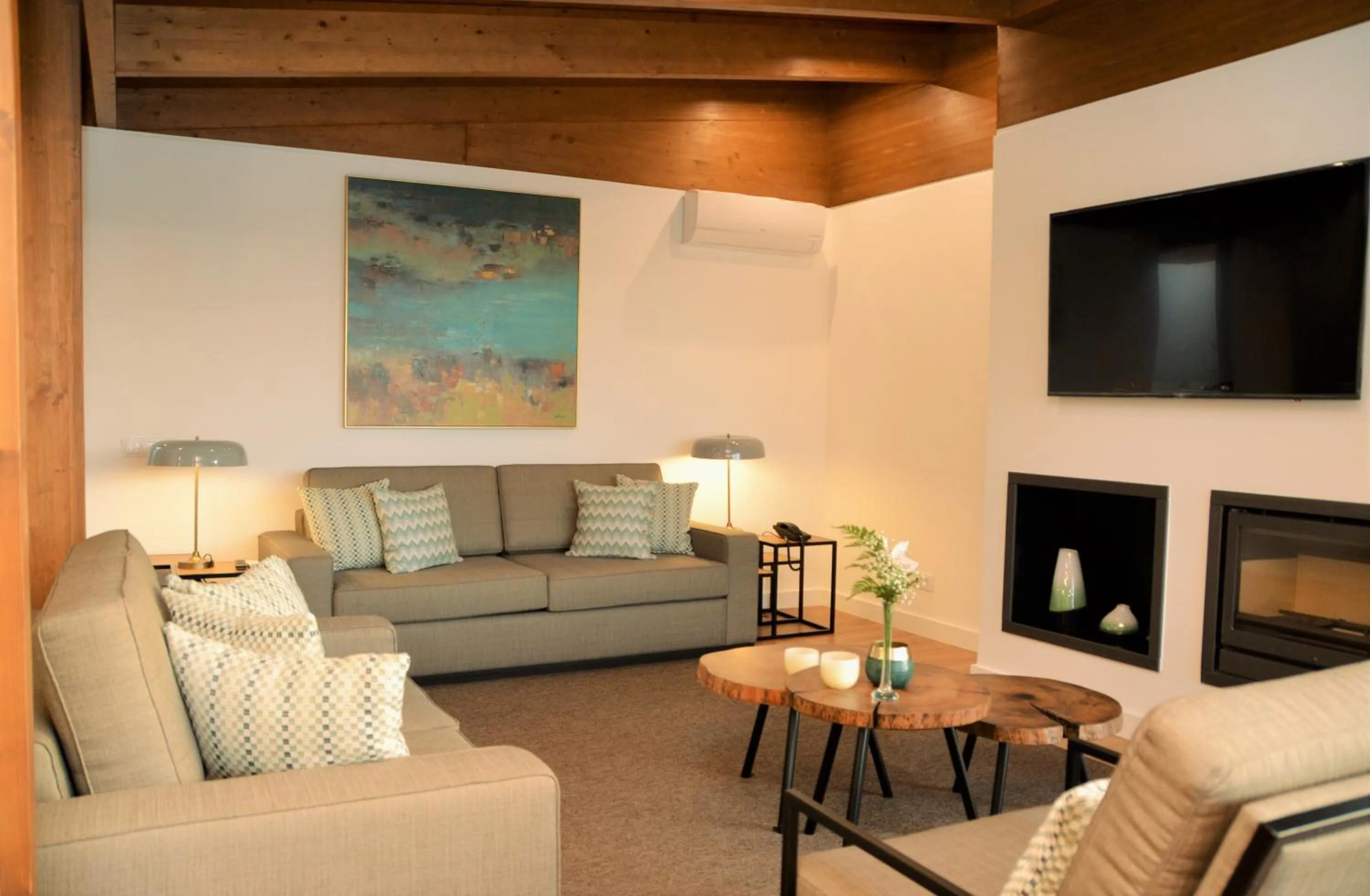 Living room in West Cliffs Ocean and Golf Resort