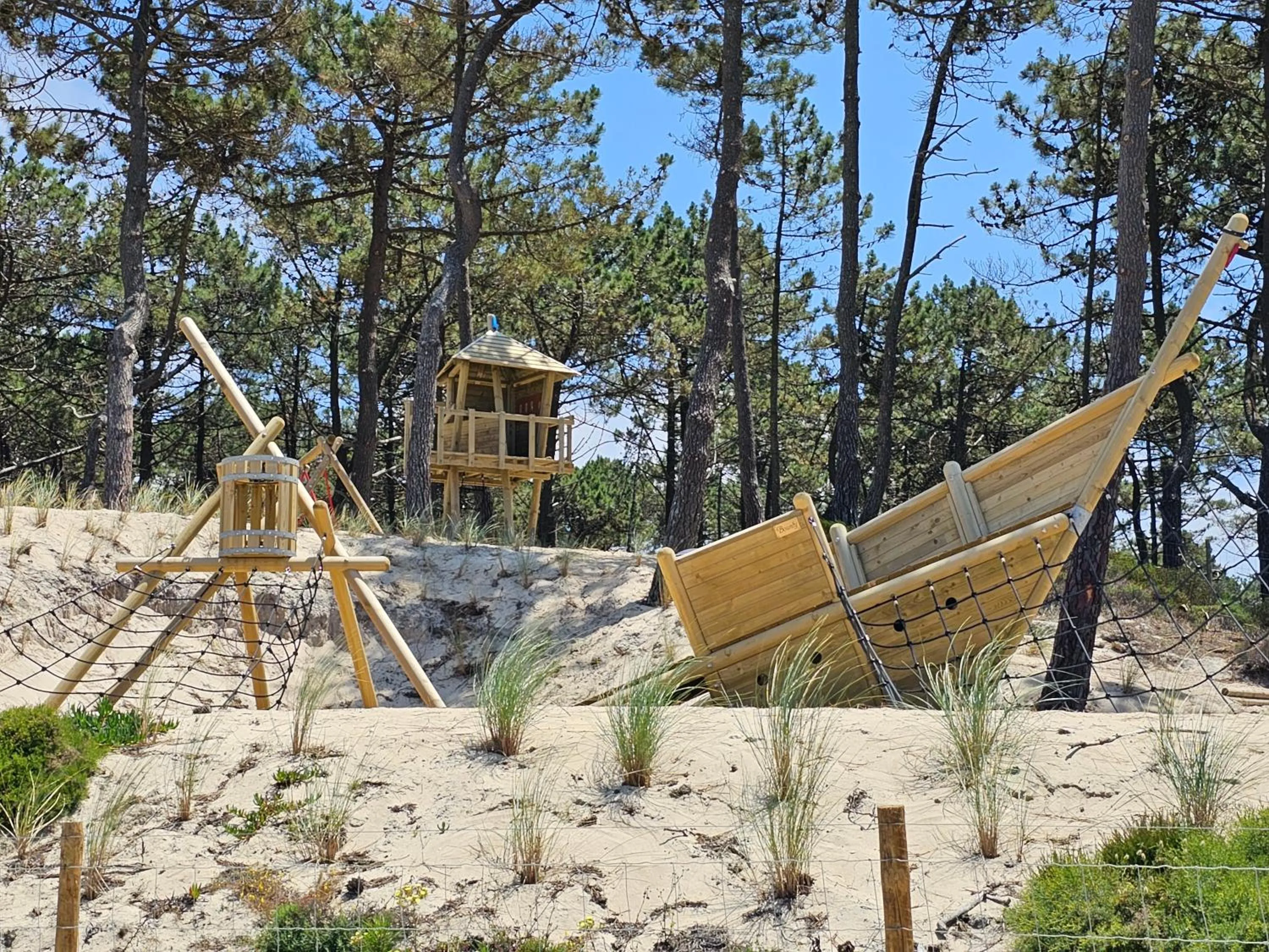 Children play ground in West Cliffs Ocean and Golf Resort