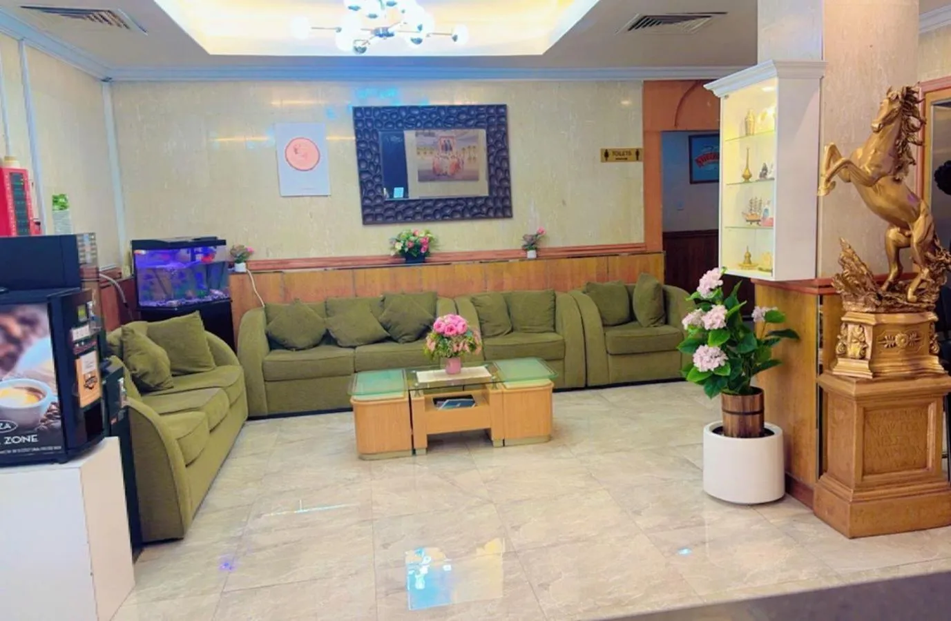 Lobby or reception in Grand Nova Hotel