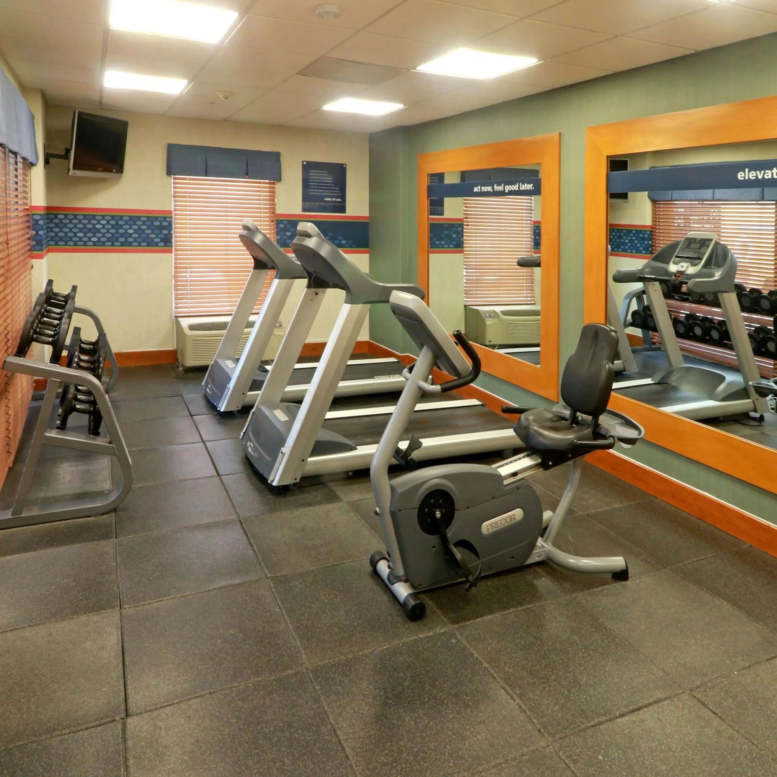 Fitness centre/facilities in Hampton by Hilton Reynosa Zona Industrial