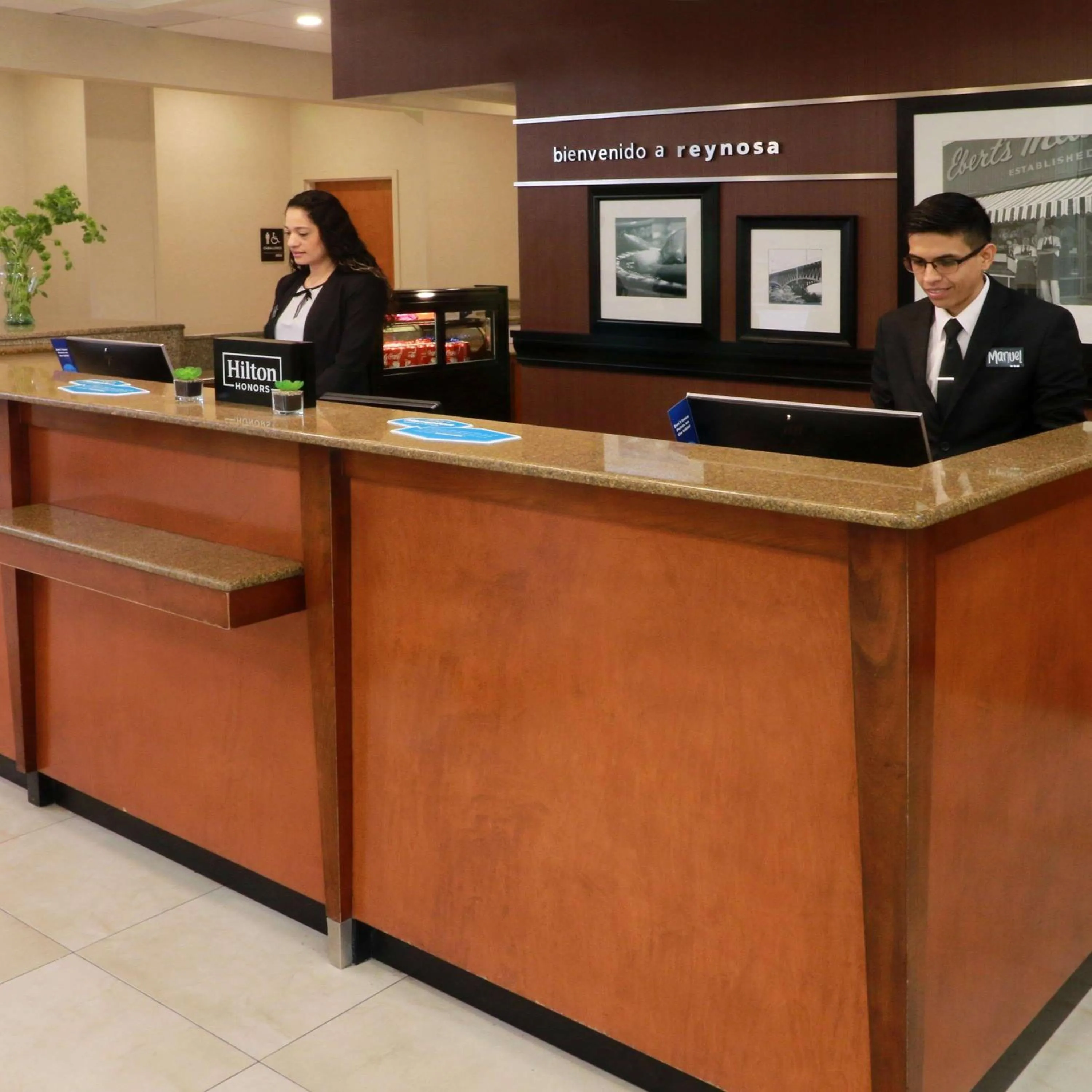 Lobby or reception in Hampton by Hilton Reynosa Zona Industrial