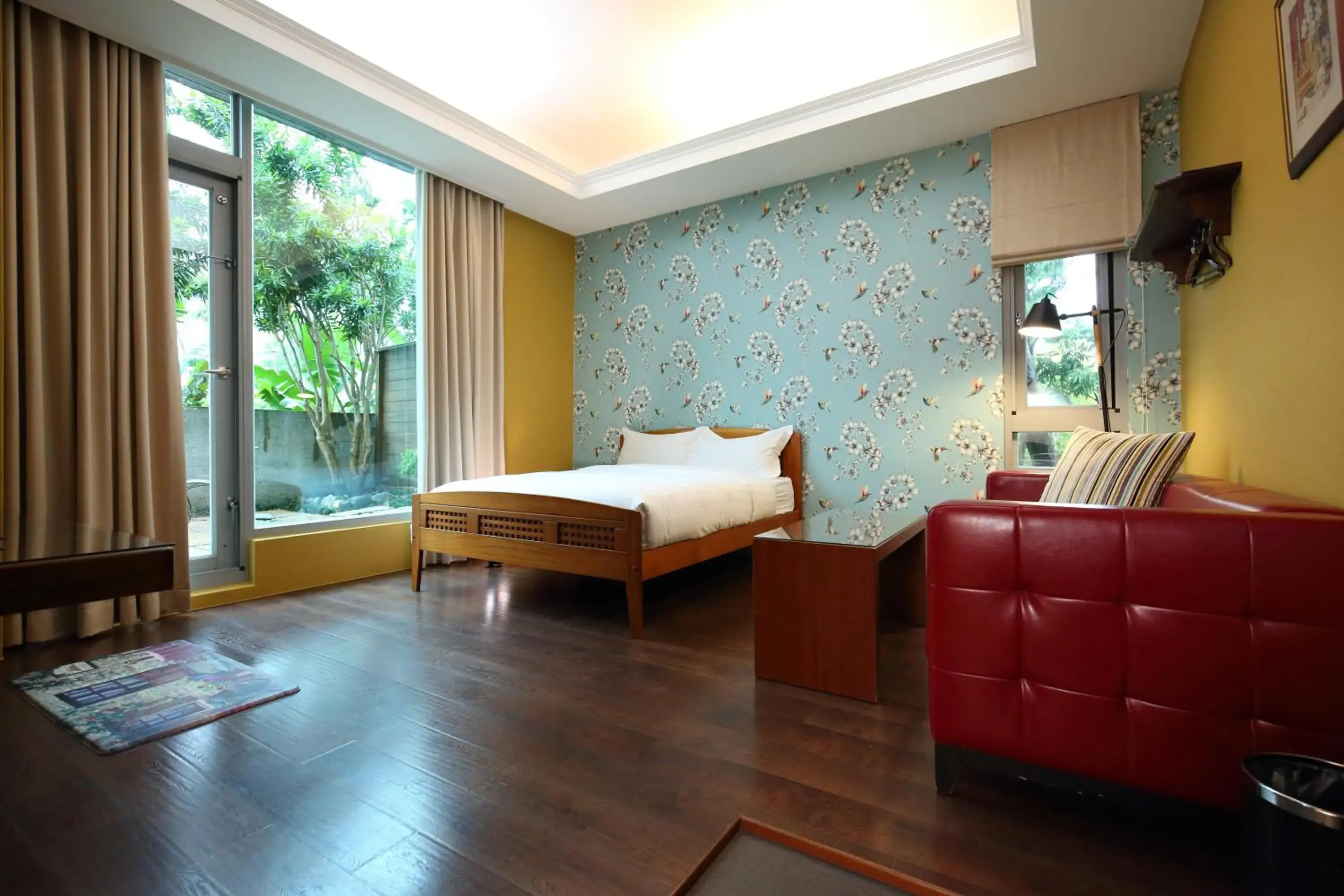 Double Room with Garden in 美麗晨曦民宿-附停車位 近慈濟 Double Room with Garden in 美麗晨曦民宿-附停車位 近慈濟