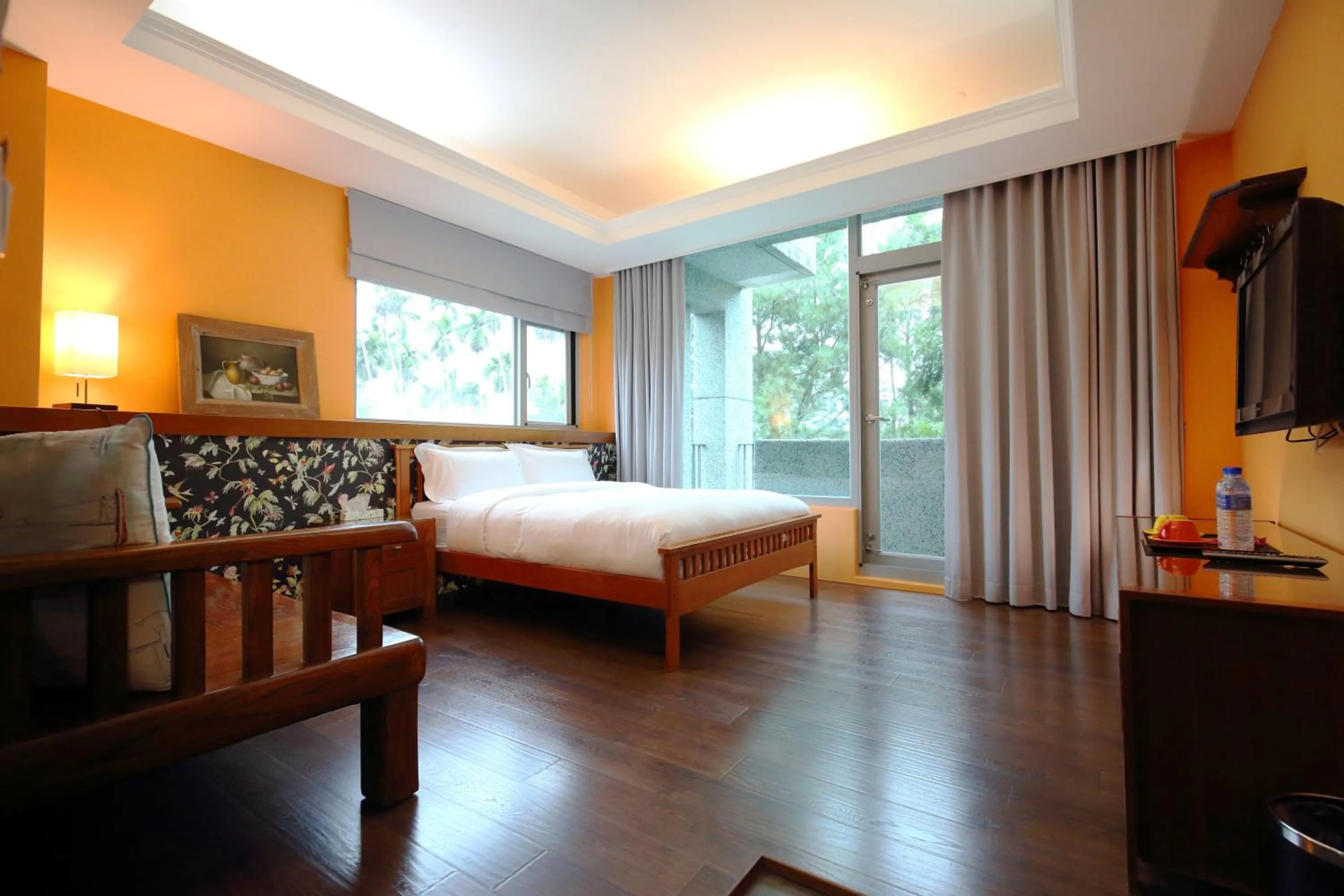 Bed in Pretty Sun B&B