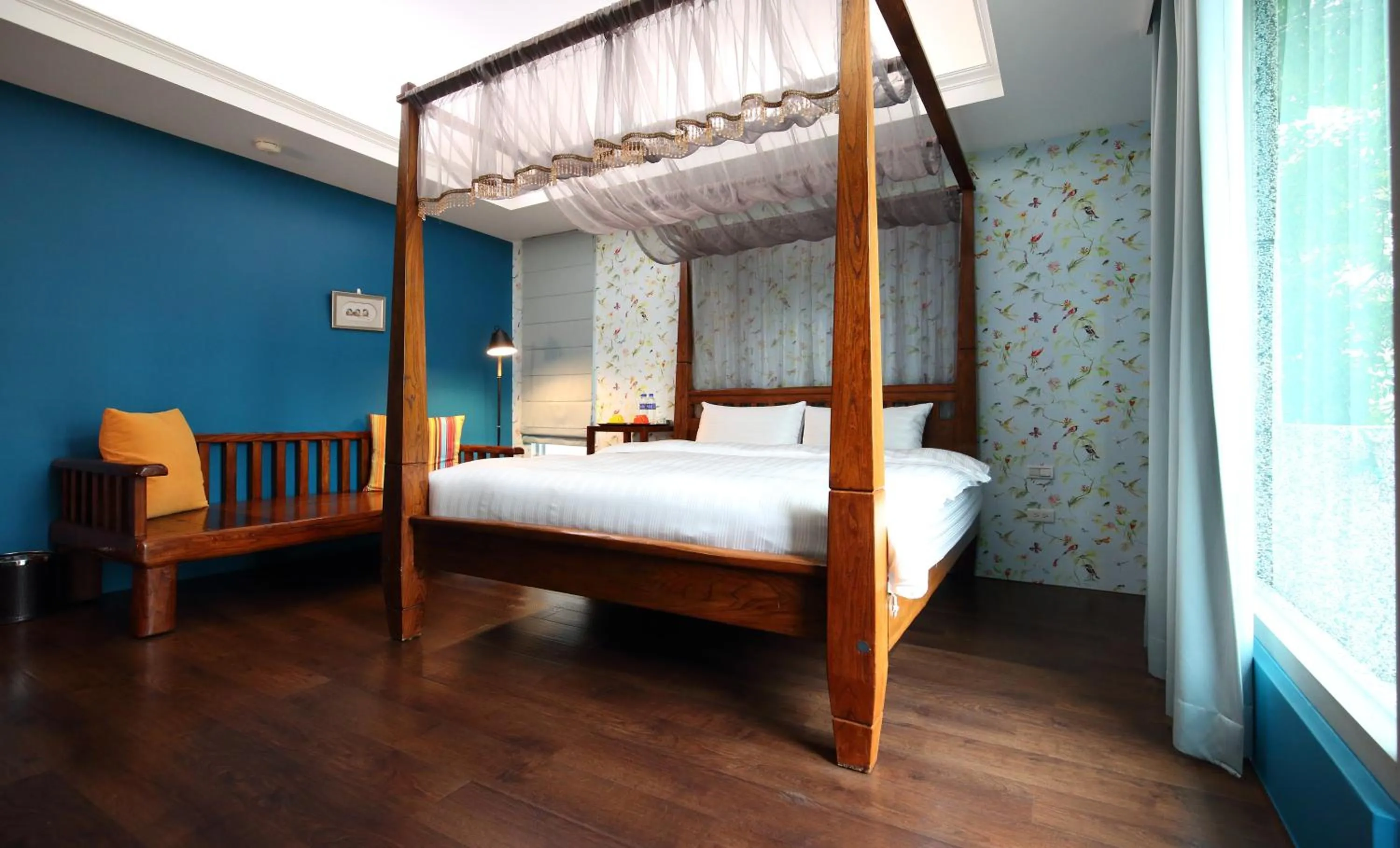 Bed in Pretty Sun B&B