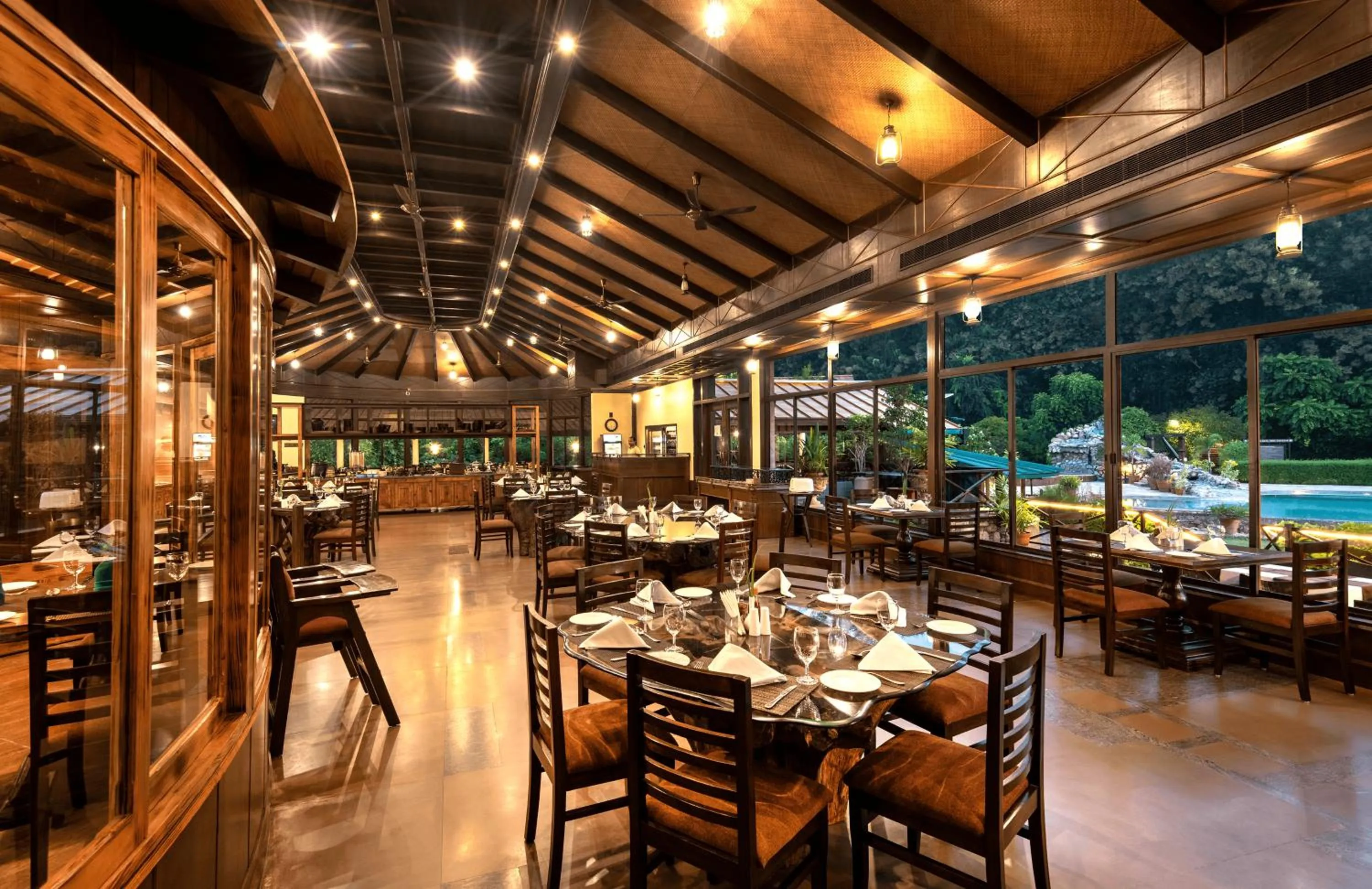 Restaurant/places to eat in Aahana Resort - Jim Corbett
