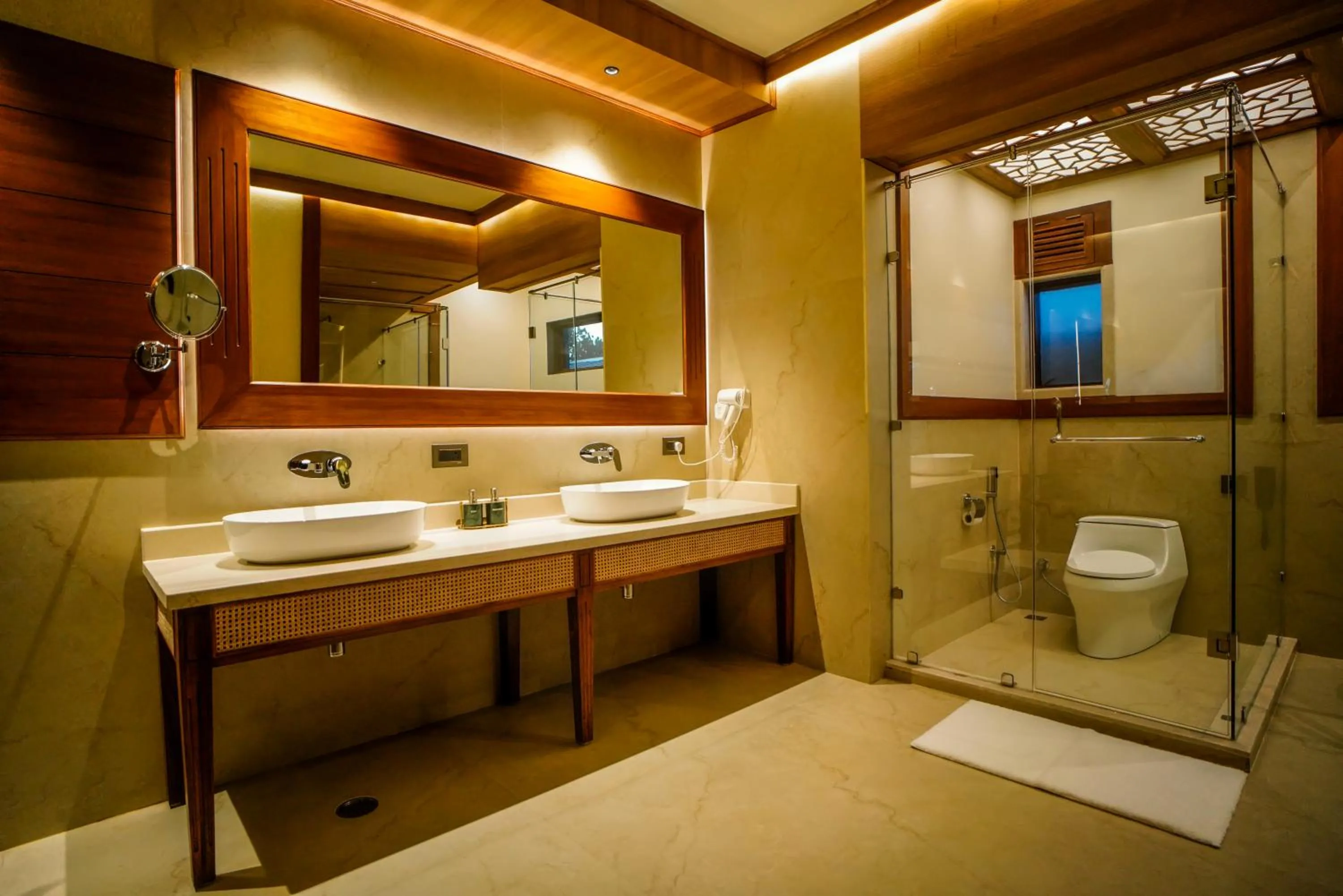 Bathroom in Aahana Resort - Jim Corbett