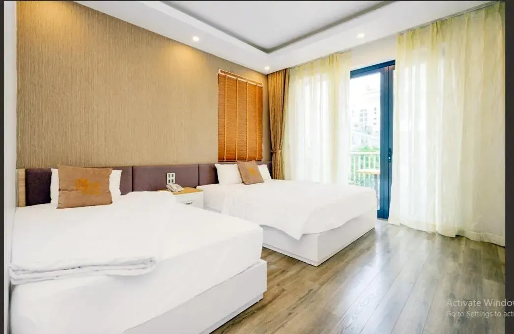Quadruple Room with Balcony in BBQ HOSTEL Quadruple Room with Balcony in BBQ HOSTEL