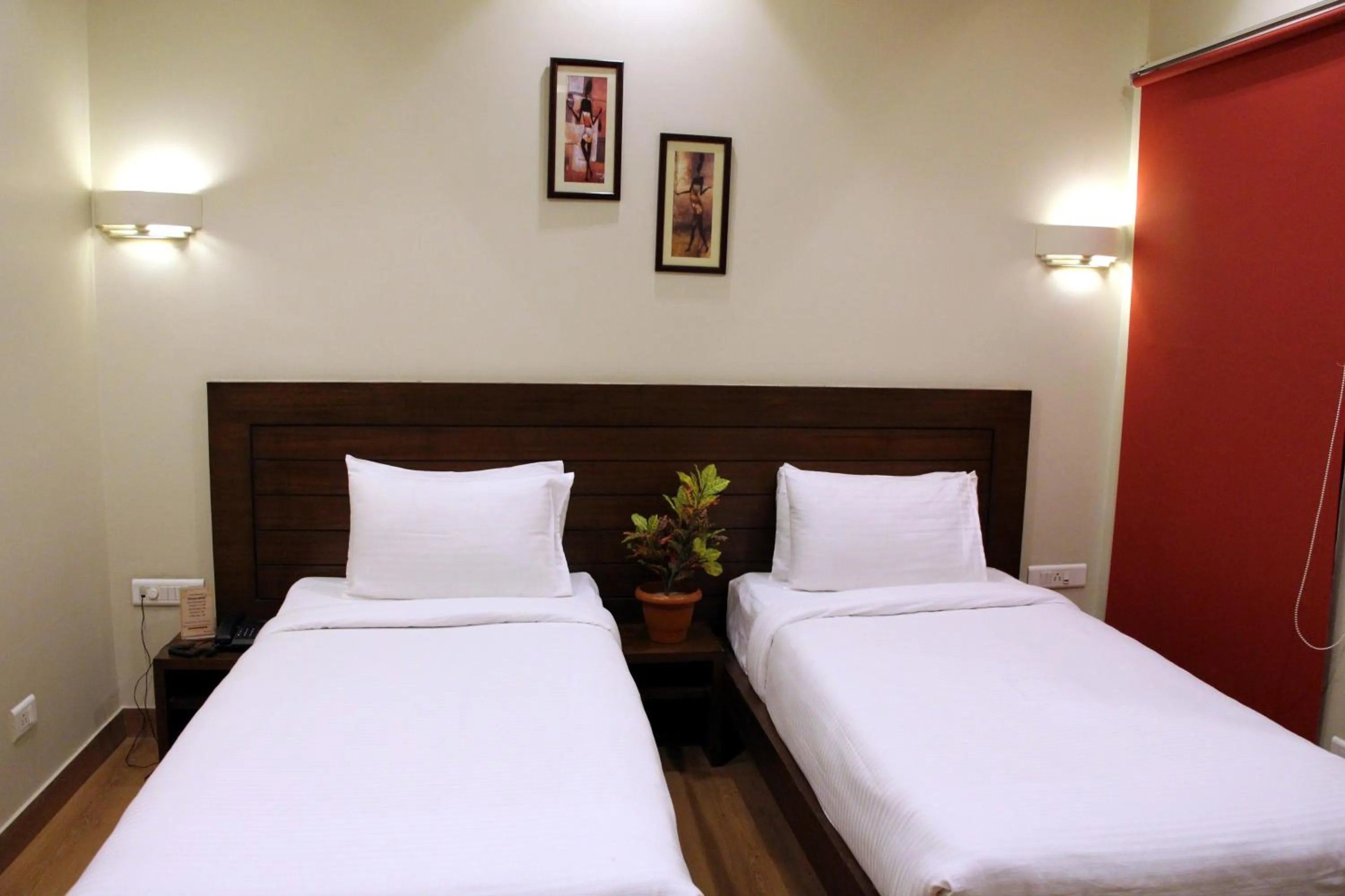 Bed in Hotel Dasaprakash