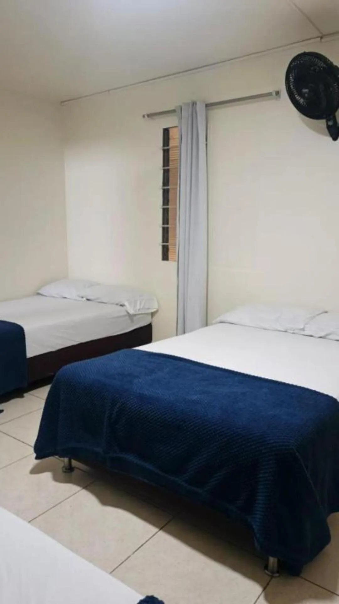 Bed in Hotel Alcazar