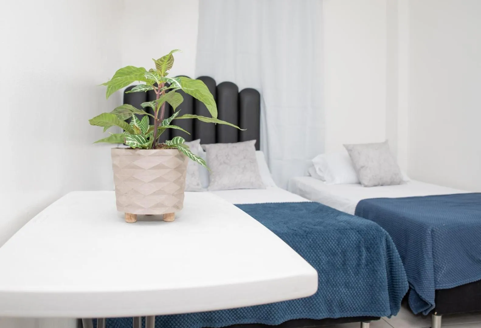 Bed in Hotel Alcazar