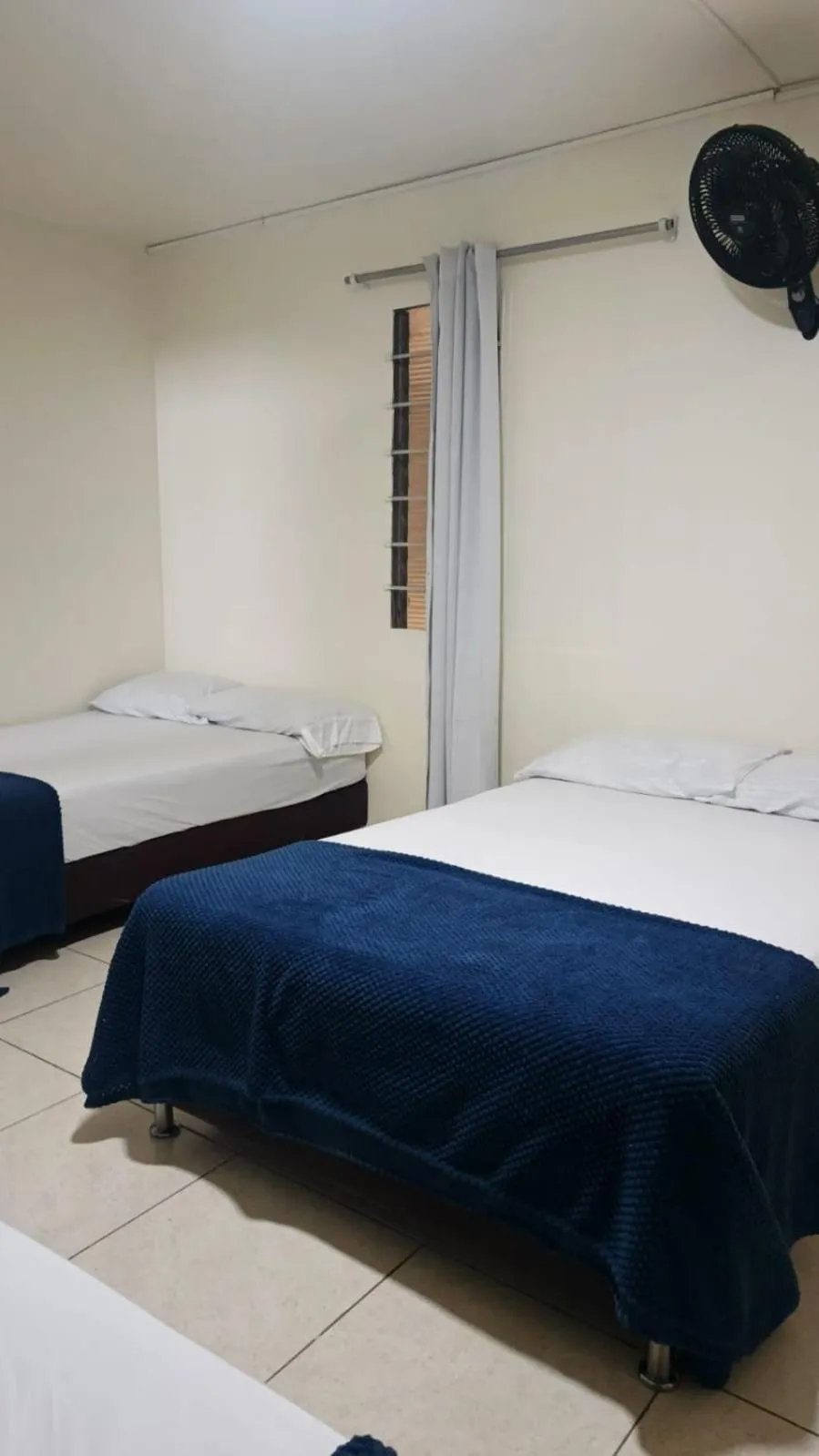 Bed in Hotel Alcazar