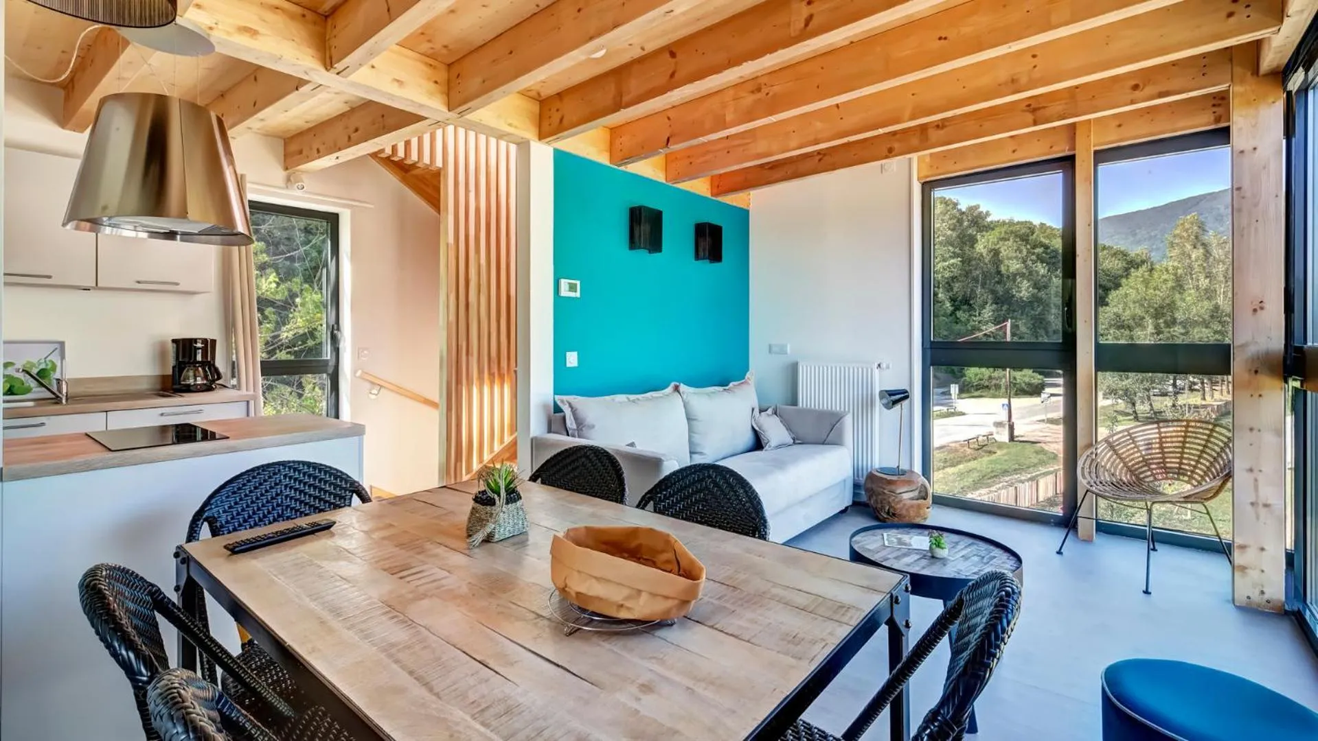 Dining area in Vacancéole - Le Village des Oiseaux