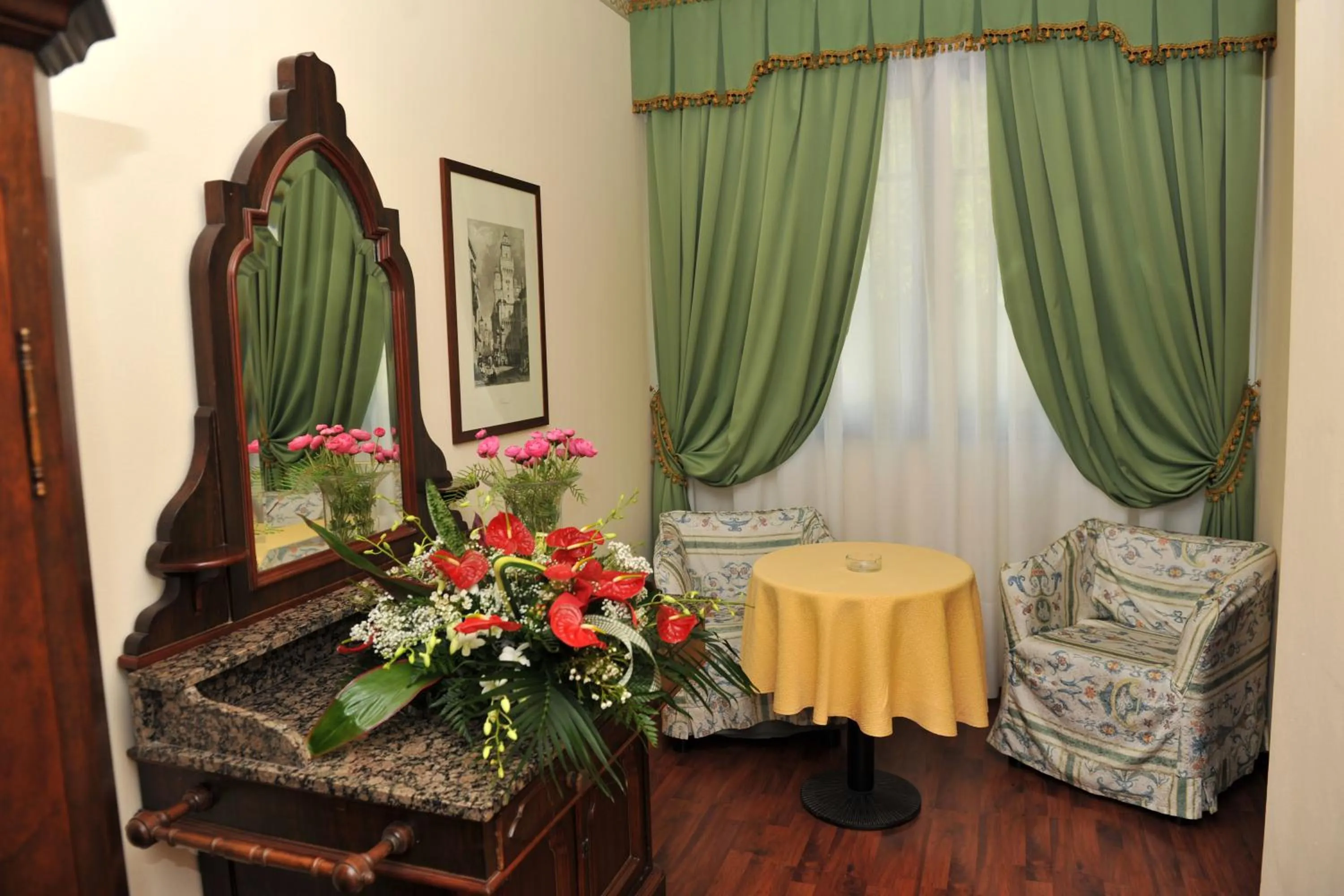 Decorative detail in Villa Felcaro - Relais, Lodge & Restaurant