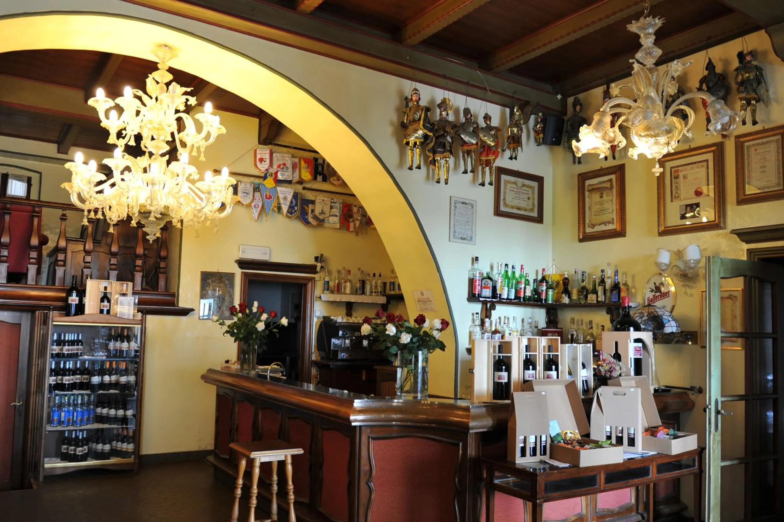 Lounge or bar in Villa Felcaro - Relais, Lodge & Restaurant