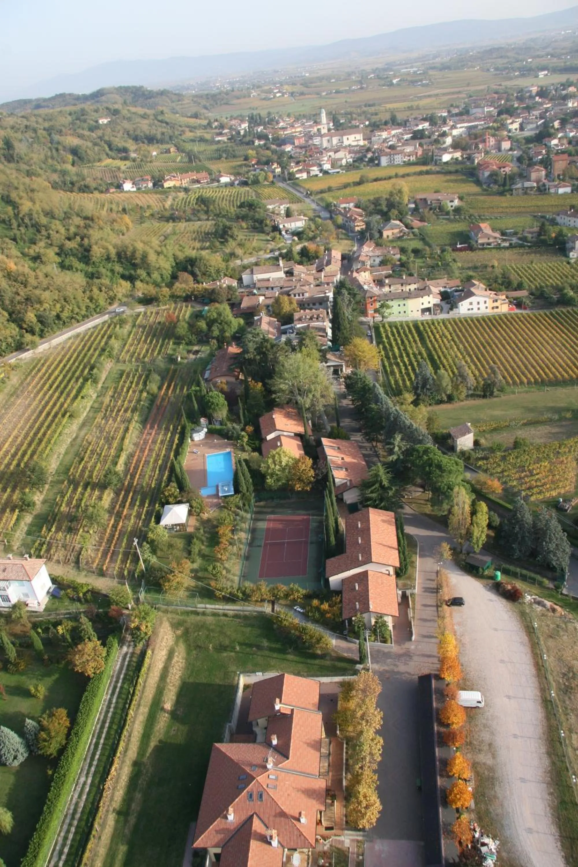 Bird's eye view in Villa Felcaro - Relais, Lodge & Restaurant