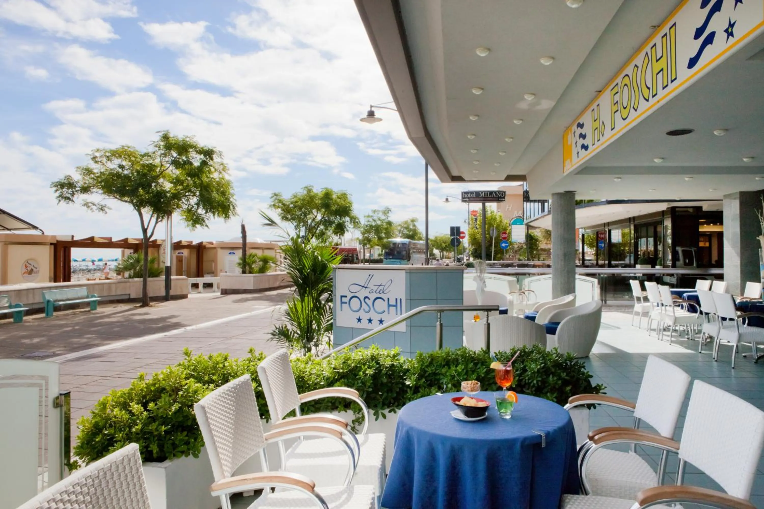 Balcony/Terrace in Hotel Foschi-Peninsula