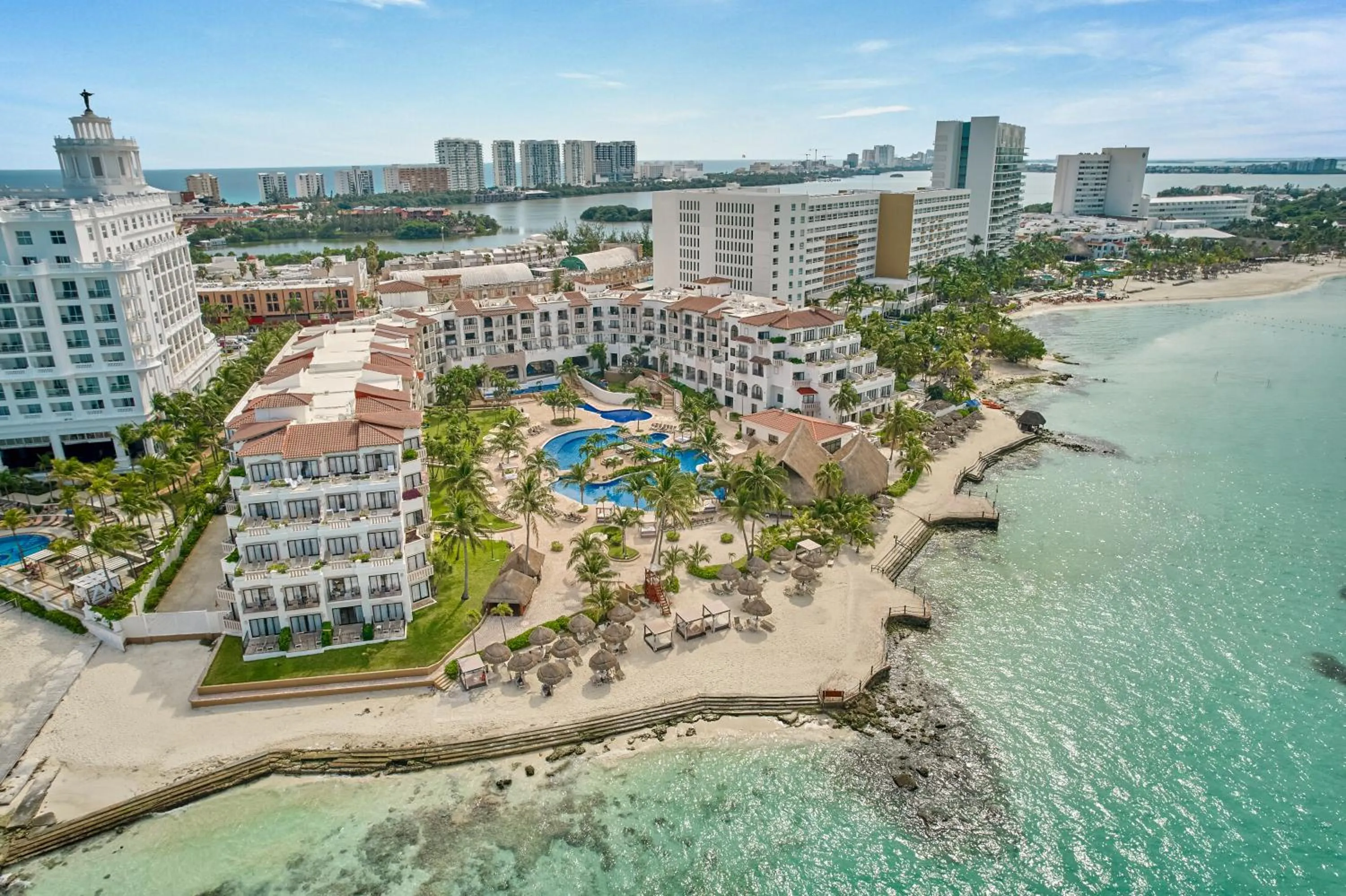 Bird's eye view in Fiesta Americana Cancun Villas
