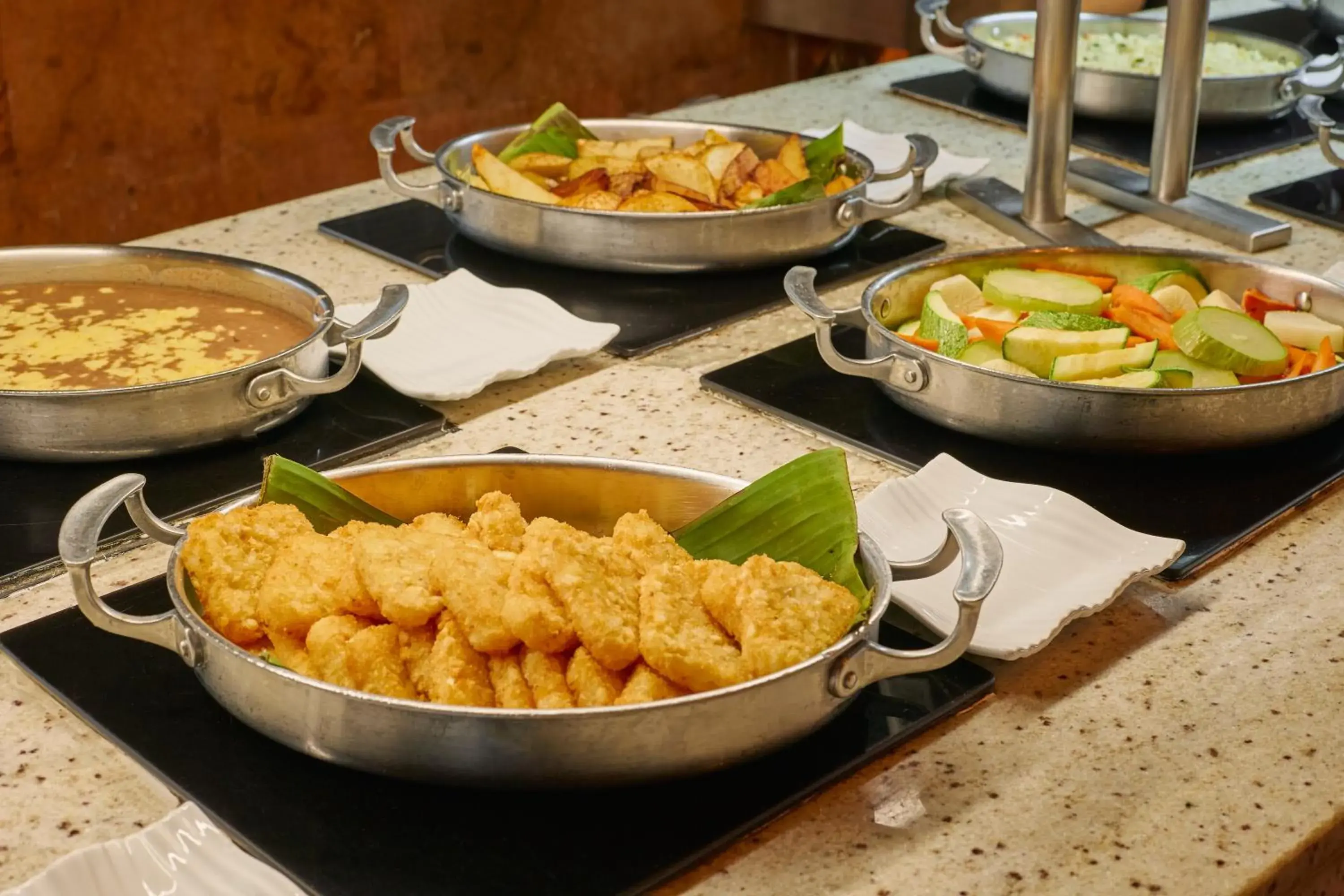 Buffet breakfast in Fiesta Americana Cancun Villas Buffet breakfast in Fiesta Americana Cancun Villas