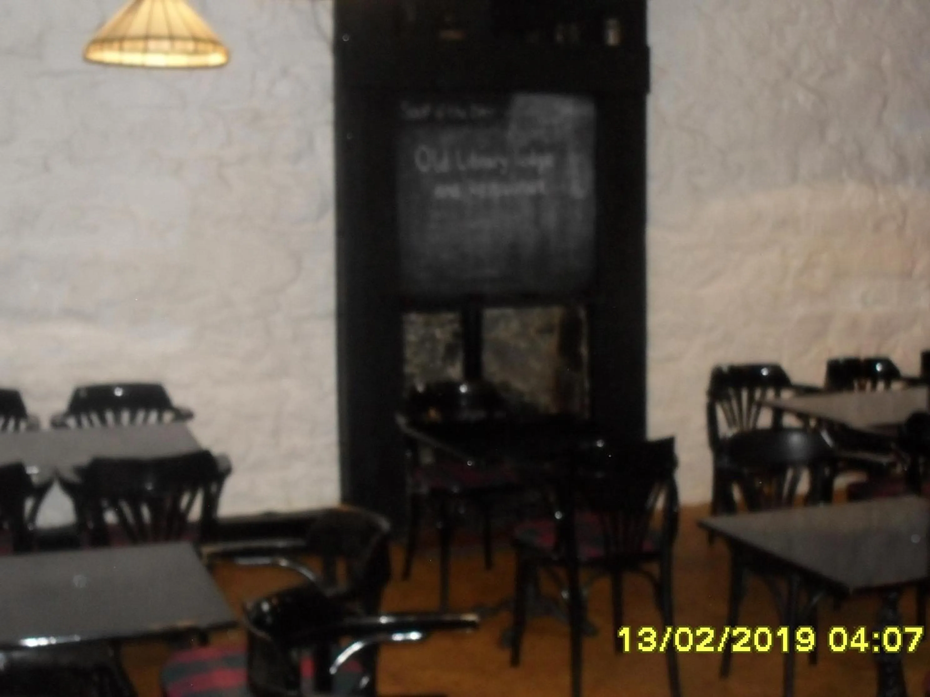 Dining area in The Old Library & Lodge