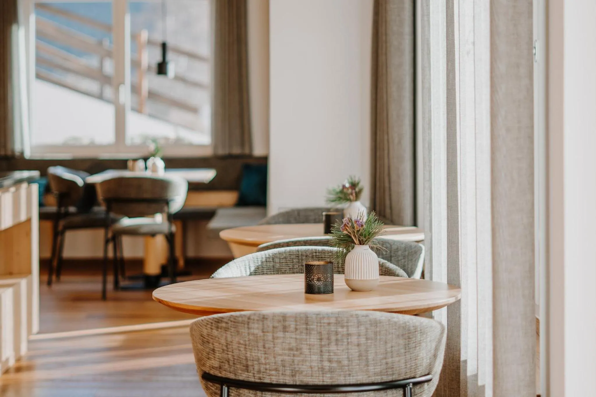 Dining area in Hotel Berghaus Rosengarten