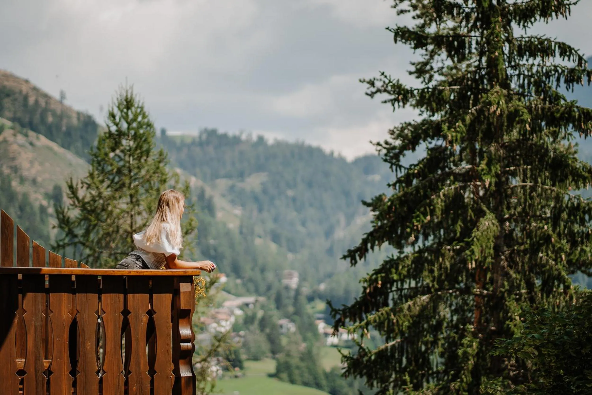 Mountain view in Hotel Berghaus Rosengarten