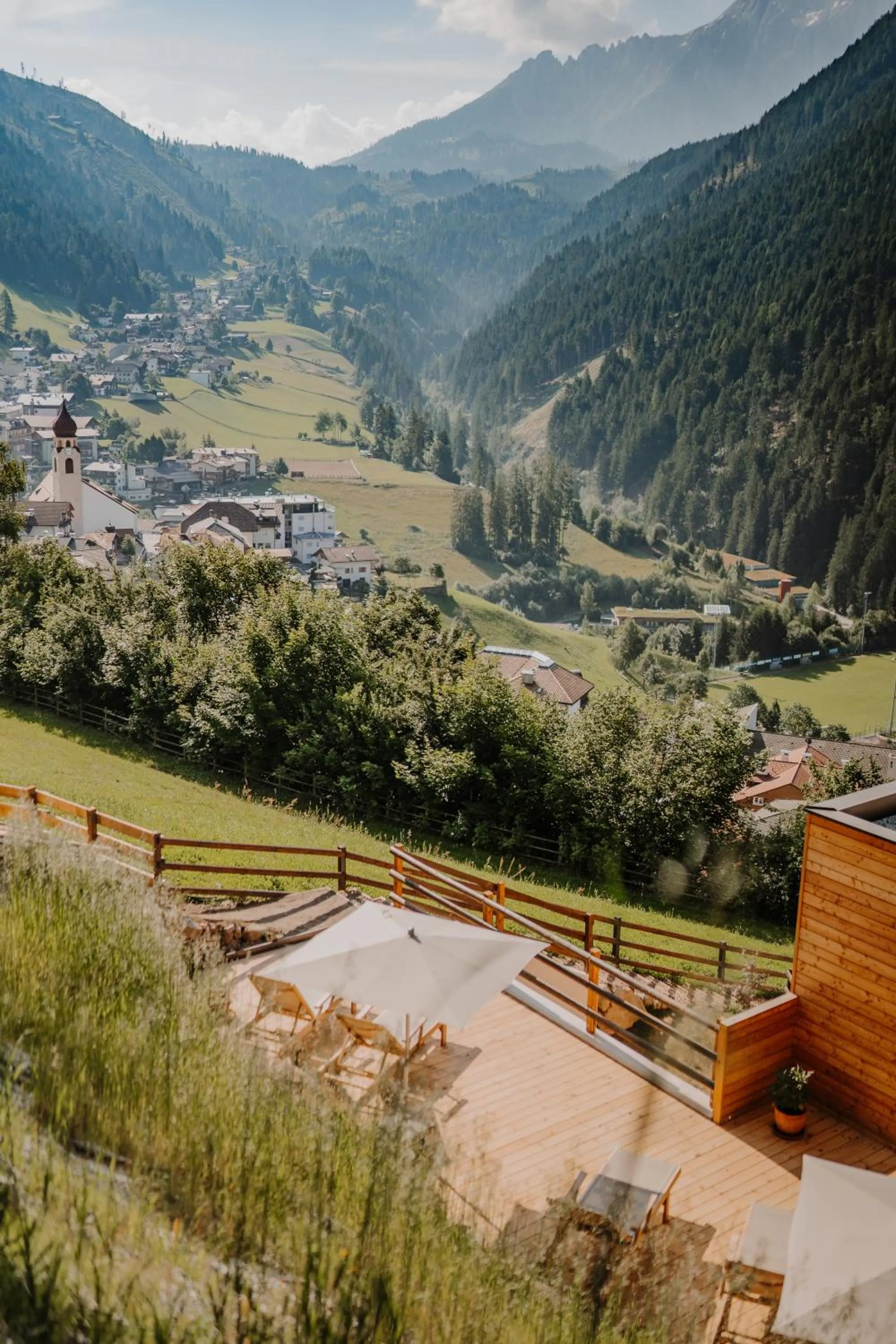 Mountain view in Hotel Berghaus Rosengarten
