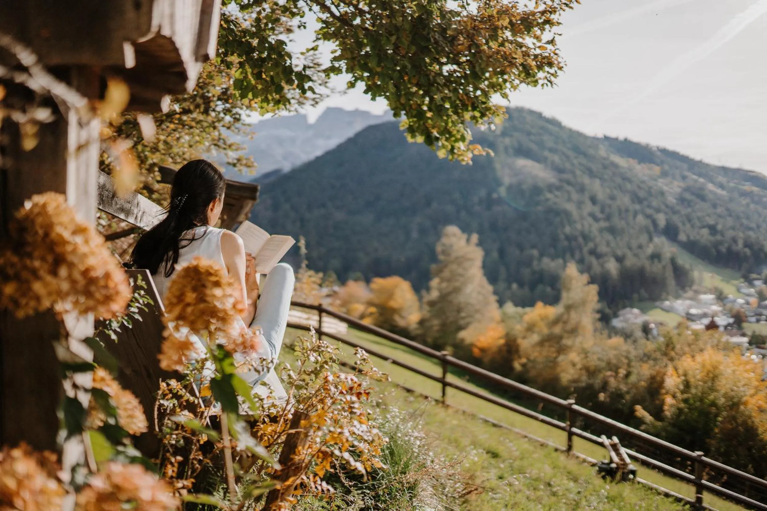 Natural landscape in Hotel Berghaus Rosengarten