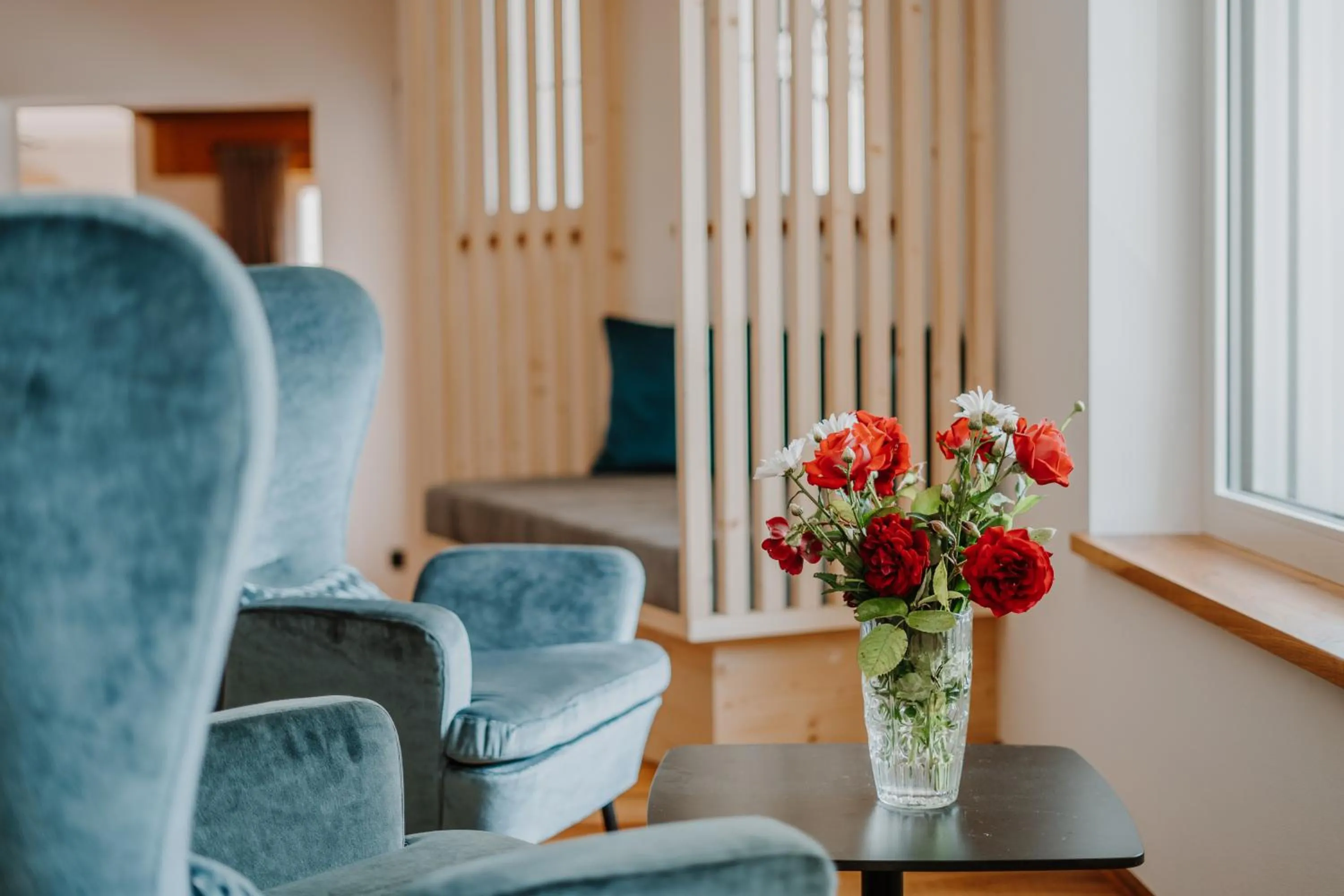 Lobby or reception in Hotel Berghaus Rosengarten