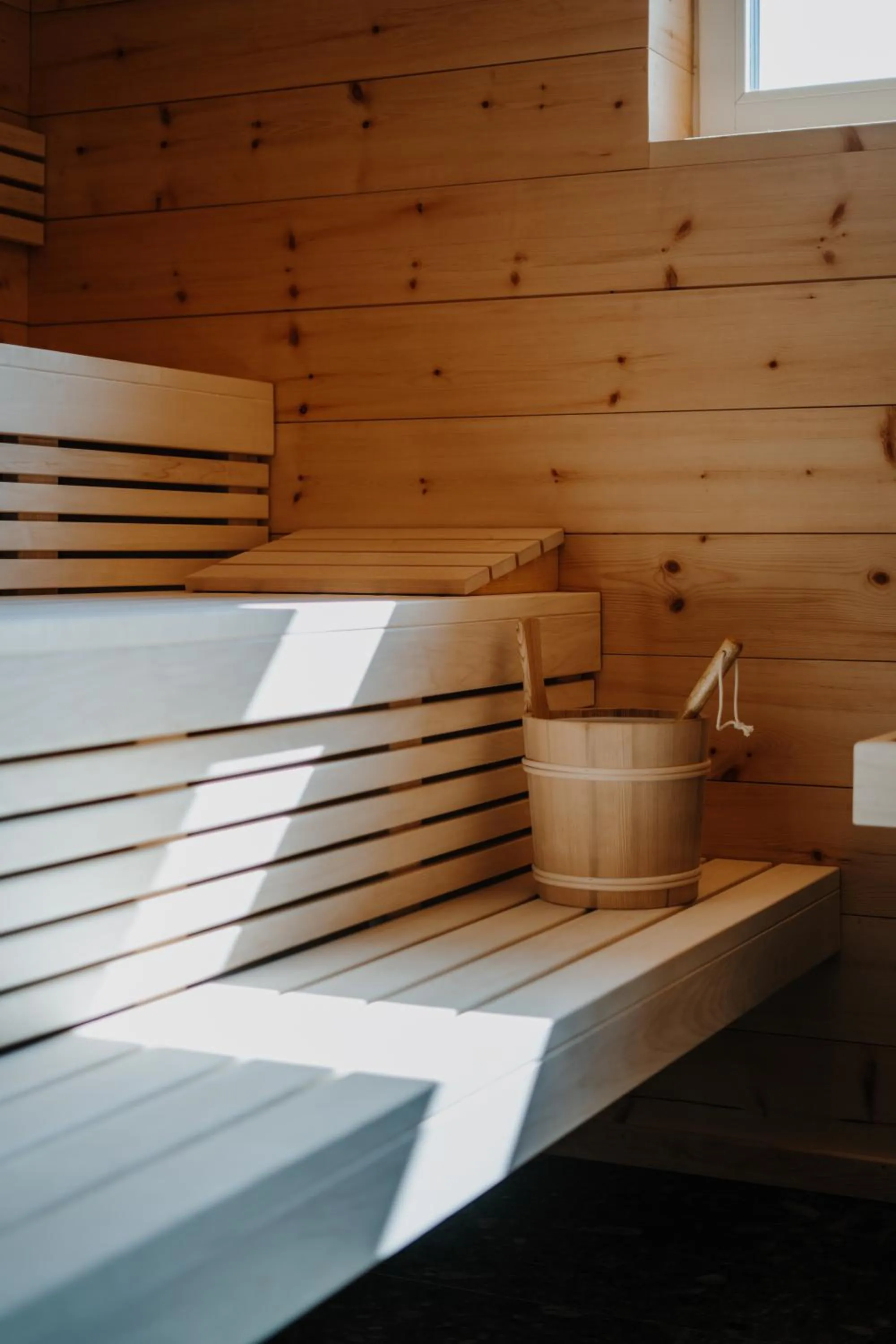 Sauna in Hotel Berghaus Rosengarten
