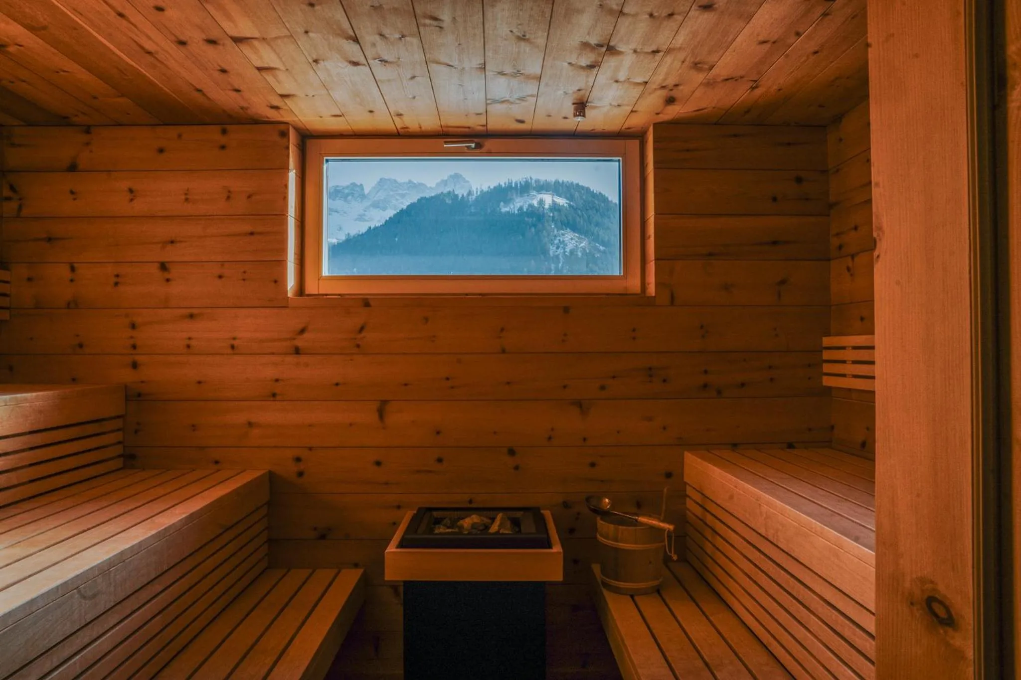 Sauna in Hotel Berghaus Rosengarten